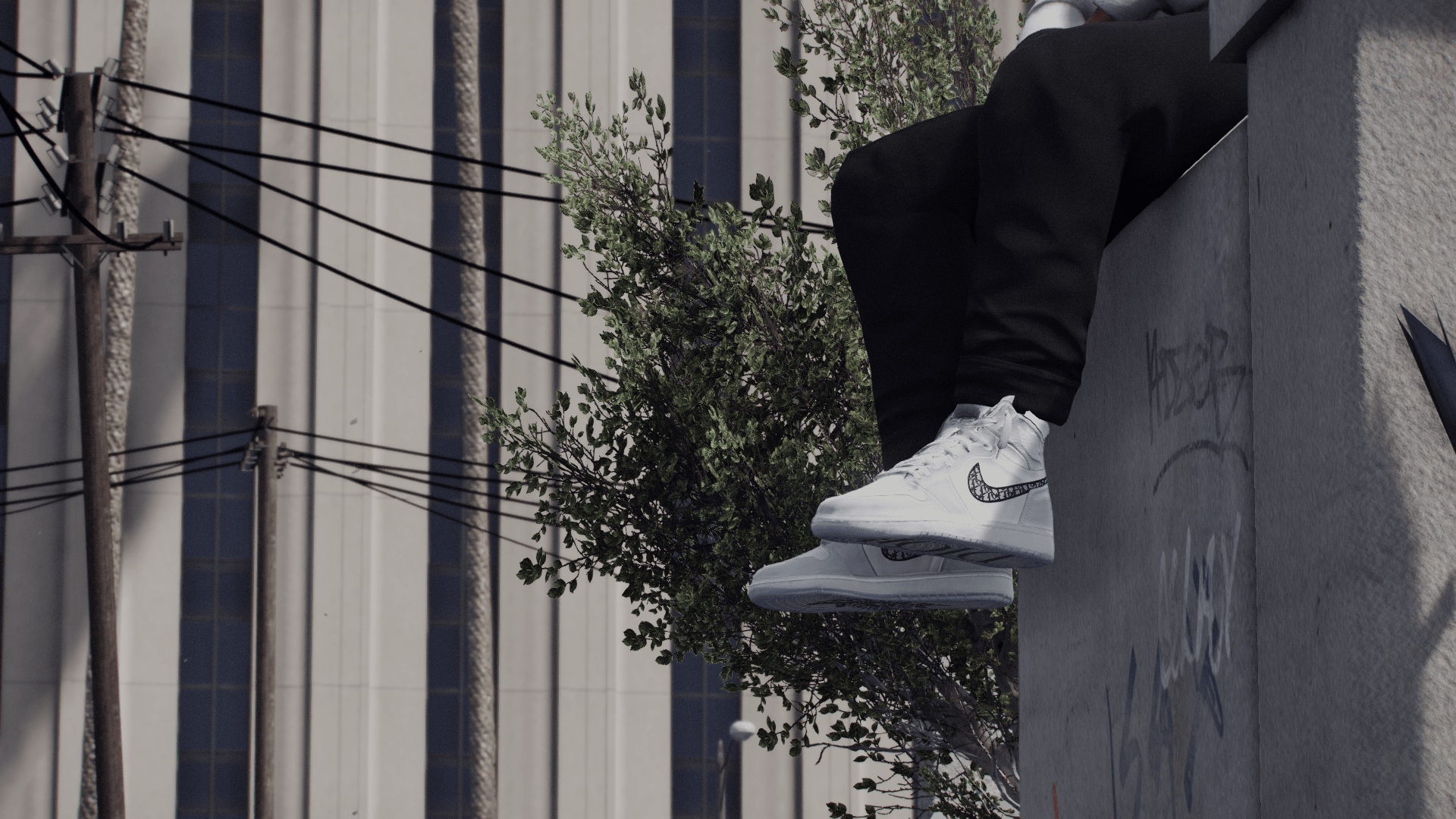 1920x1080 4K Air Jordan 1 Retro High OG Dior