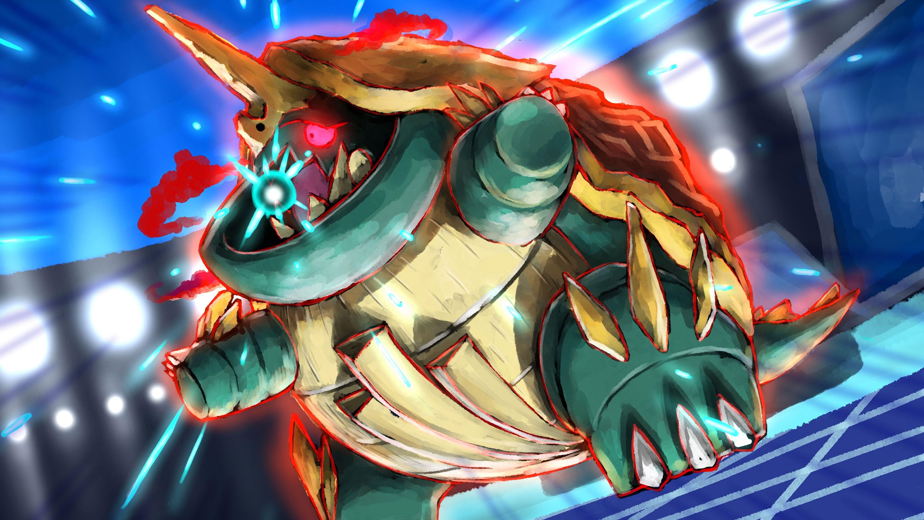 3840x2160 Gigantamax, Drednaw, Pokemon Sword and Shield, 4K wallpaper. Mocah.org HD Wallpaper