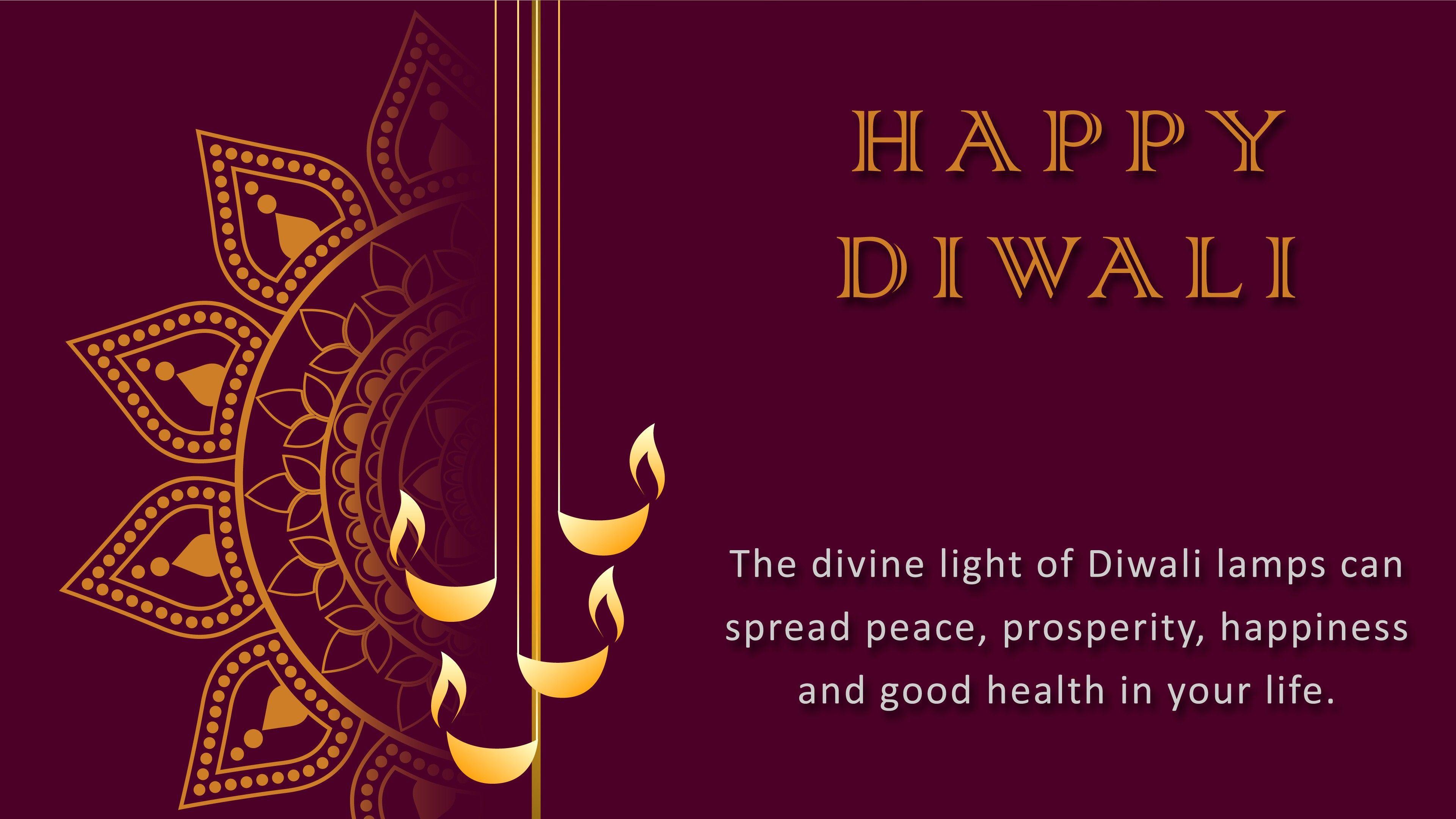 3840x2160 Happy Diwali 2019 Greetings 4K Wallpaper