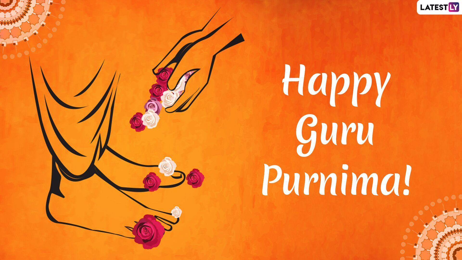 1920x1080 Happy Guru Purnima 2020 HD Image, Greetings & Wallpaper: Vyasa Purnima Quotes, Photo, and Messages You Can Send Your Teachers as a Thank You