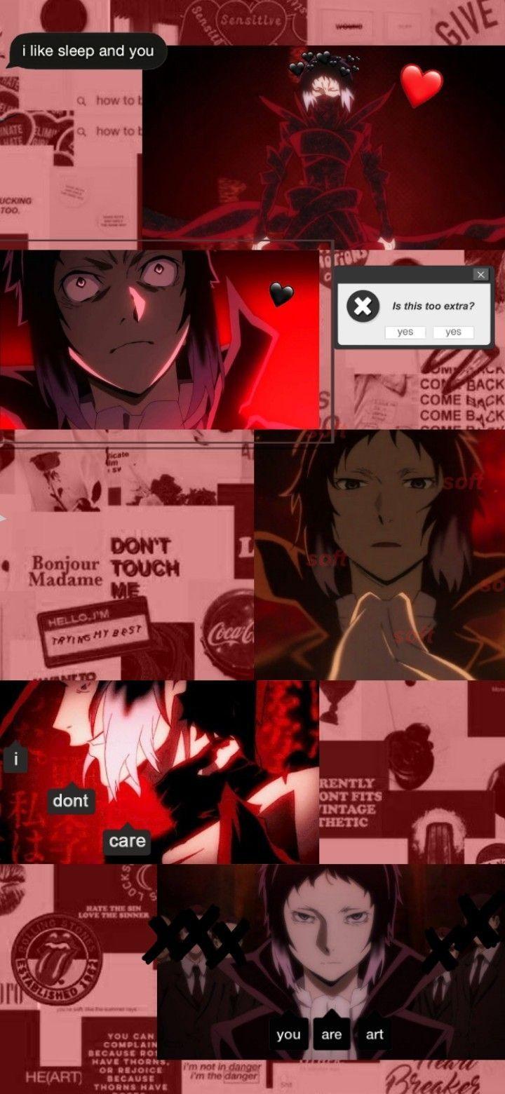720x1560 wallpaper i made for akutagawa ryunosuke from bungou stray dogs