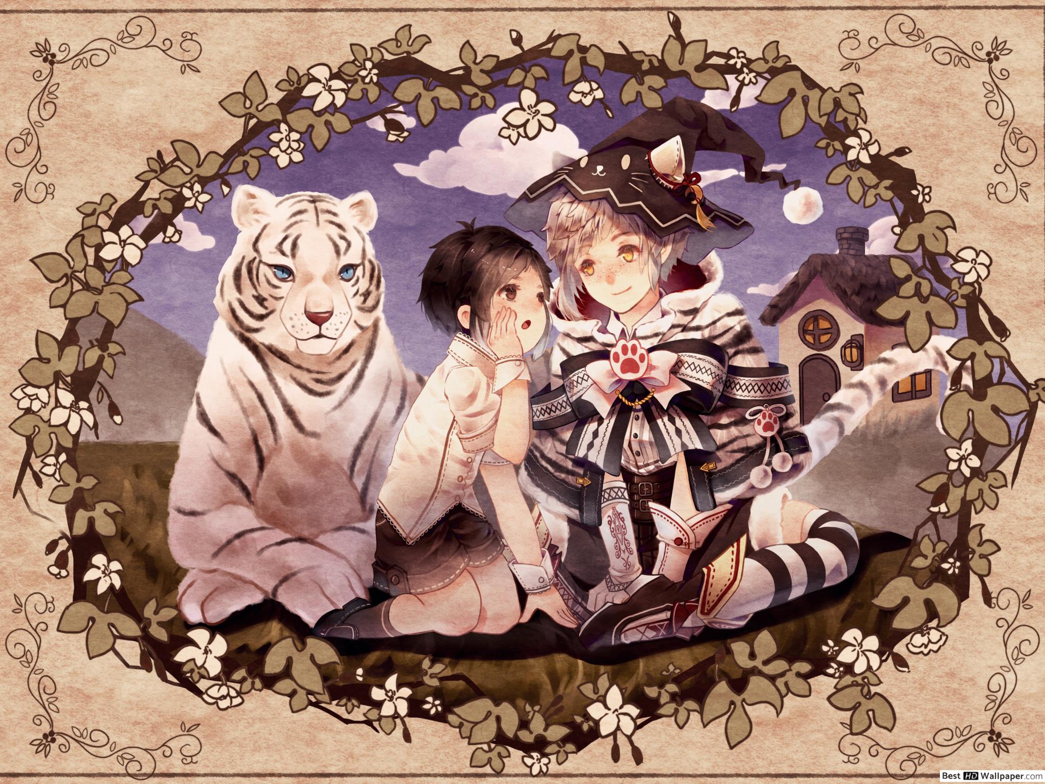 2048x1536 Akutagawa Ryunosuke & Nakajima Atsushi Stray Dogs HD wallpaper download