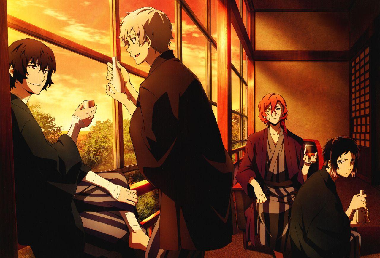 1280x871 Behind the Scenes: Bungou Stray Dogs 2 - 文豪ストレイドッグス. Bungou Stray Dogs [Archive of Our Own]