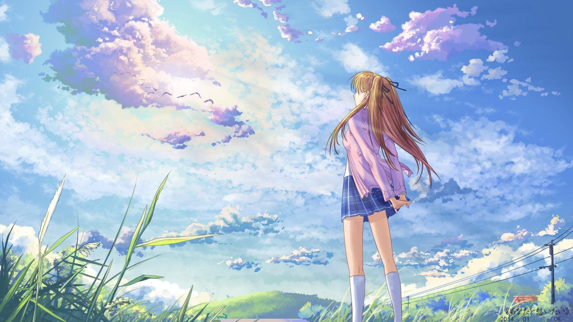 1917x1077 Setsuna Wallpaper [White Album 2]