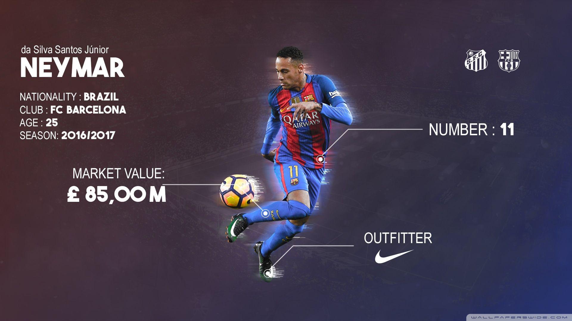 1920x1080 Neymar da Silva Santos Junior ❤ 4K HD Desktop Wallpaper for 4K