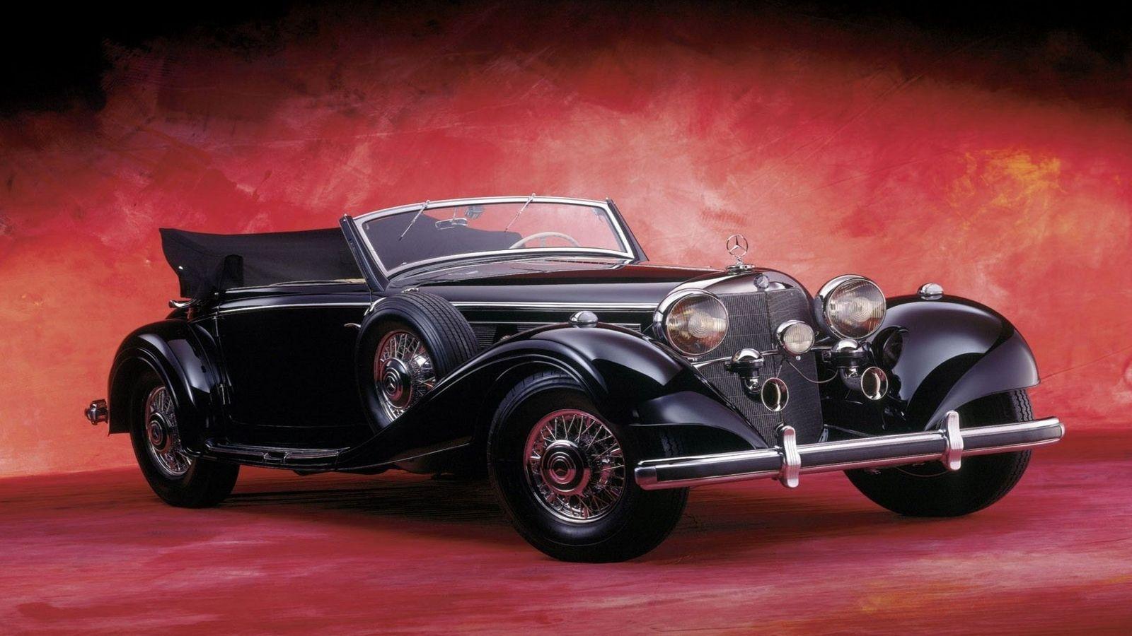 1600x900 Mercedes Benz Vintage Oldtimer Car Wallpaper