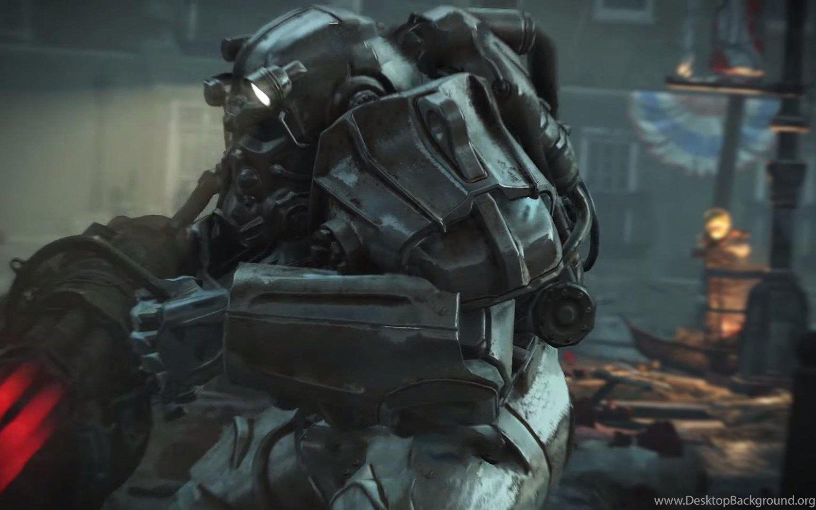 1680x1050 Fallout 4 Brotherhood Of Steel Armor Wallpaper [1920x1080] : Fallout Desktop Background