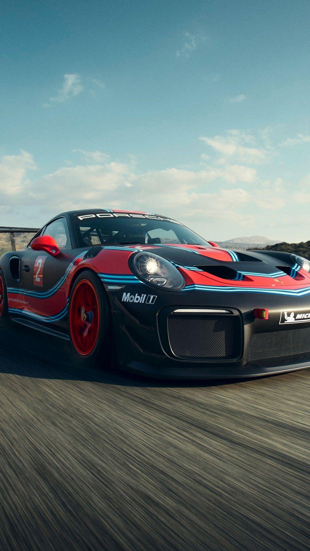 1080x1920 Wallpaper Porsche 911 GT2 RS Clubsport, 4K, Automotive / Editor's Picks,. Wallpaper for iPhone, Android, Mobile and Desktop