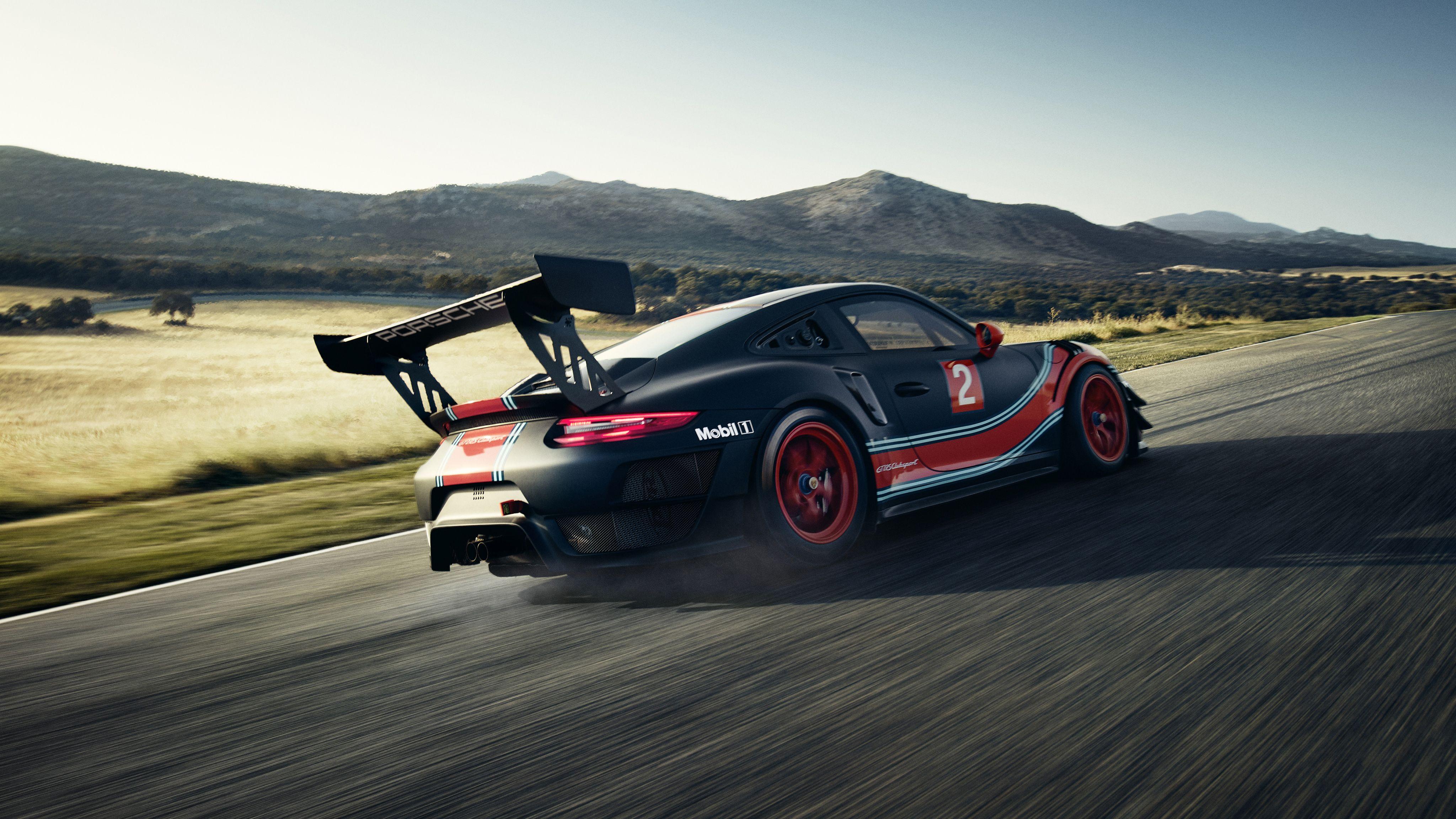4096x2304 Porsche 911 GT2 RS Clubsport 2018 4K Wallpaper