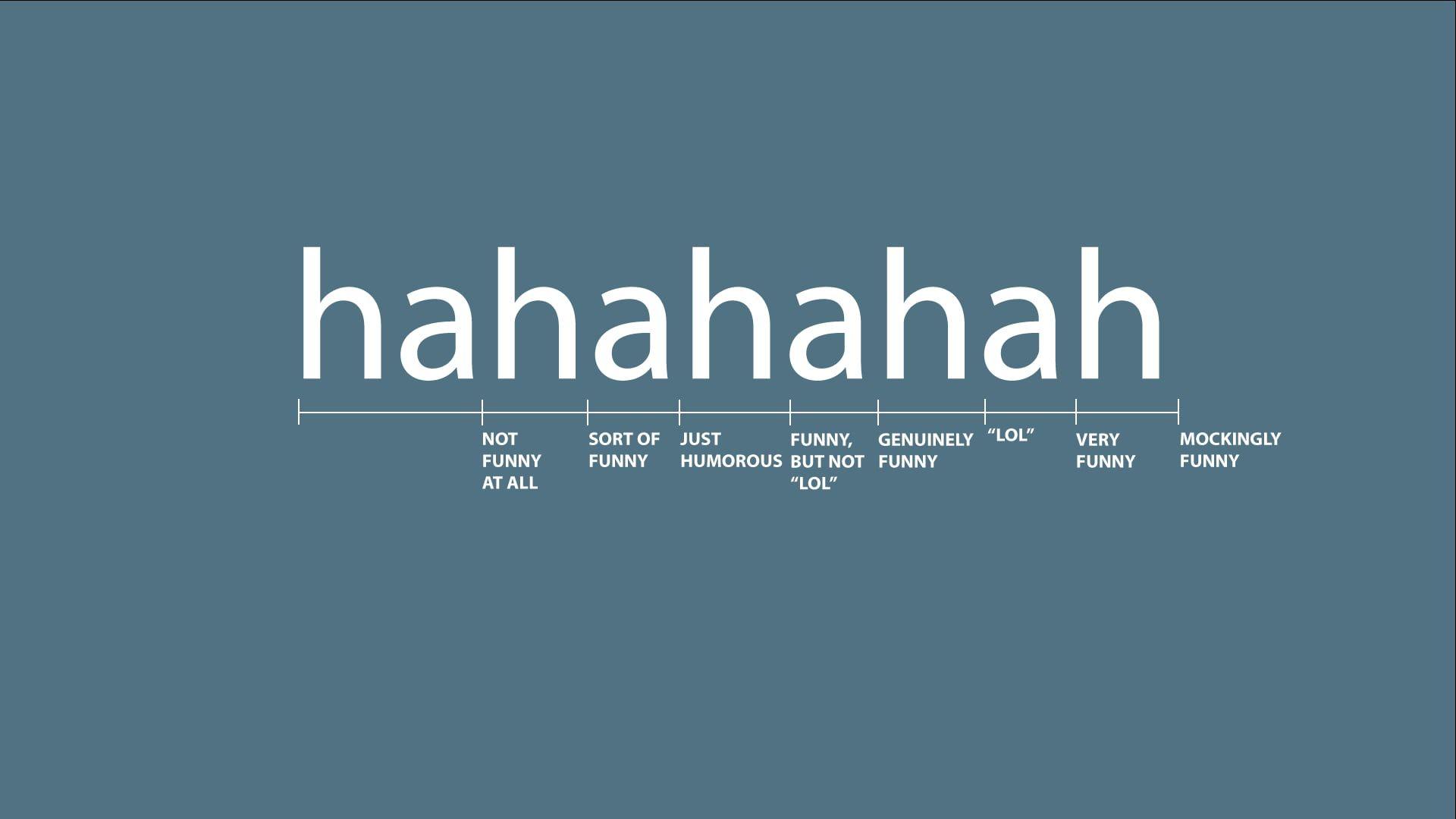 1920x1080 hahahahhah illustration, hahahahah text overlay simple background #blue #minimalism #humor P #wallpaper #hdwallpaper #desktop di 2020. Illustration, Kutipan