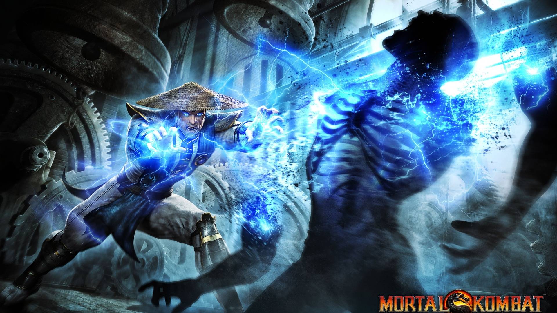 1920x1080 Mortal Kombat X Poster Raiden HD Wallpaper