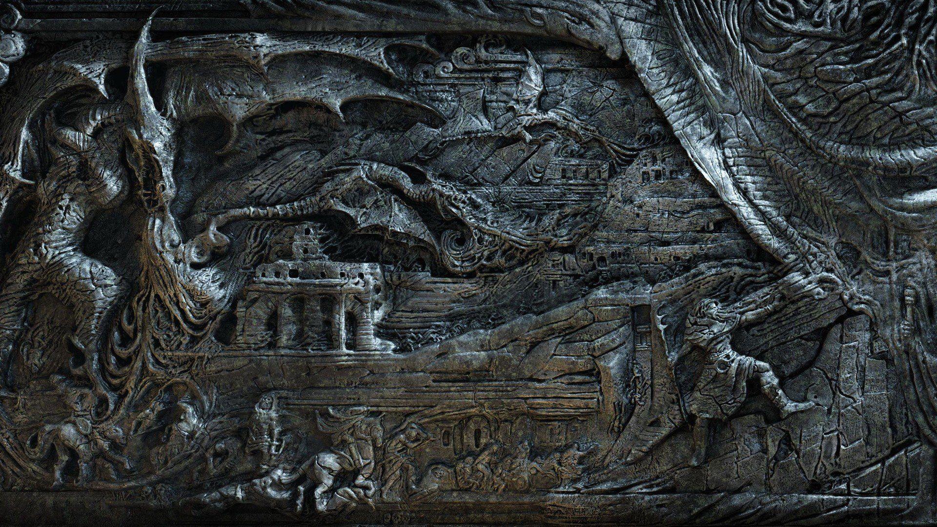 1920x1080 Dragons digital art The Elder Scrolls V: Skyrim wallpaperx1080