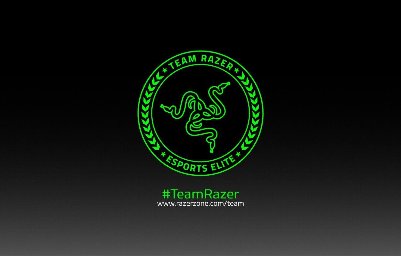 1332x850 Wallpaper Art, Green, Black, Logo, Razer, White, Hi Tech, Minimalism, Team Razer Image For Desktop, Section Hi Tech