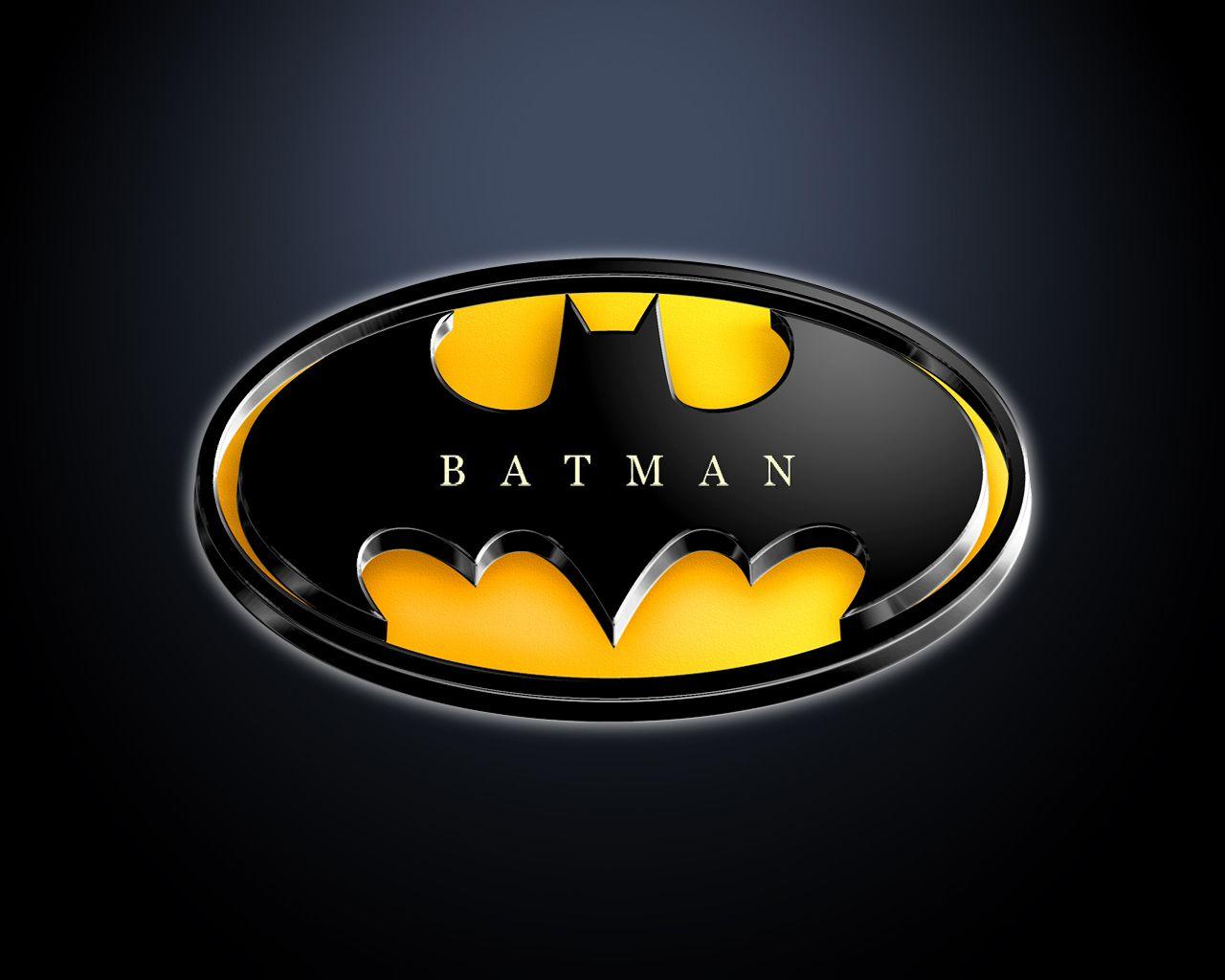 1280x1024 Batman Emblem Wallpaper