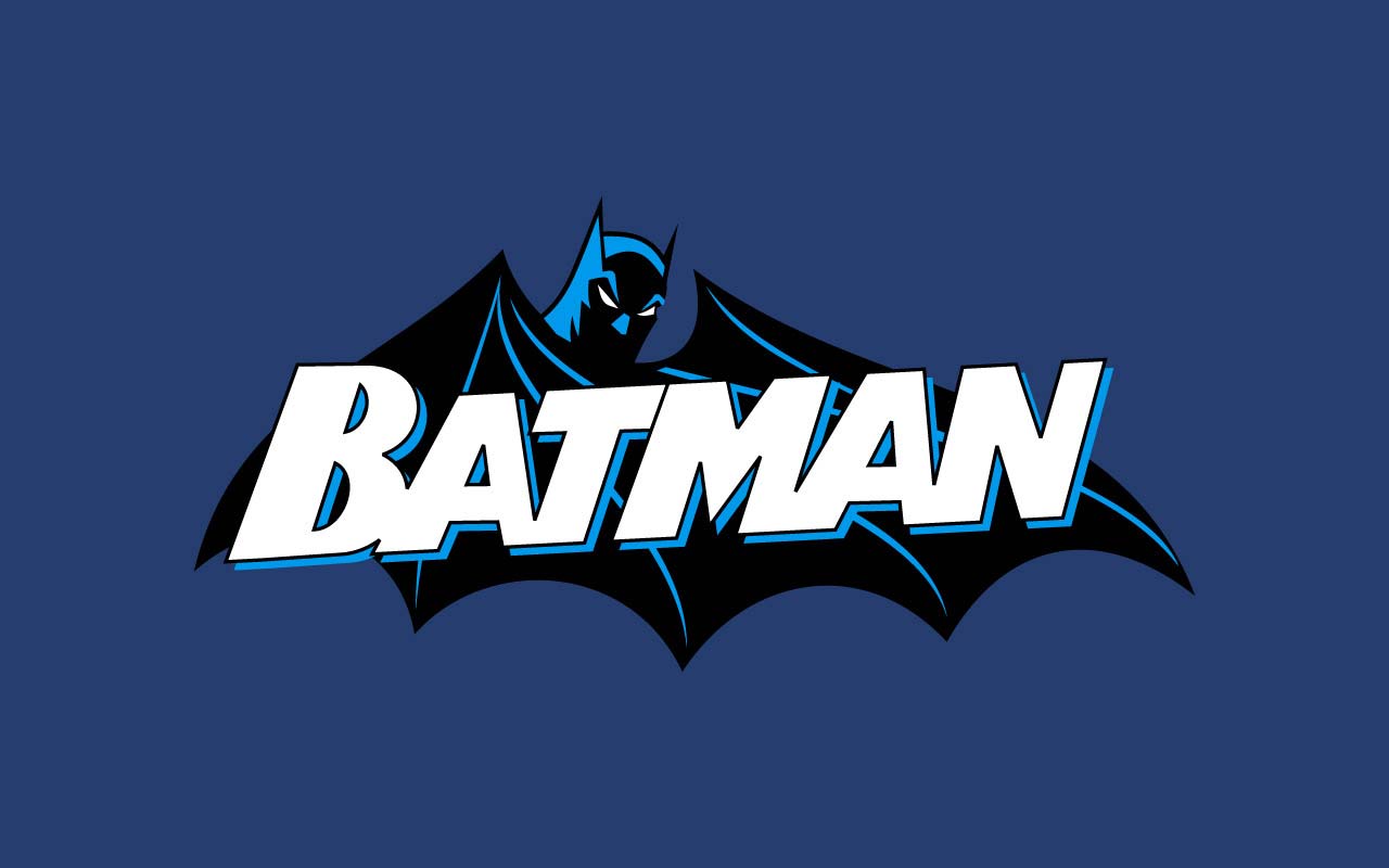 Batman, cartoon, desenho, logo, HD phone wallpaper