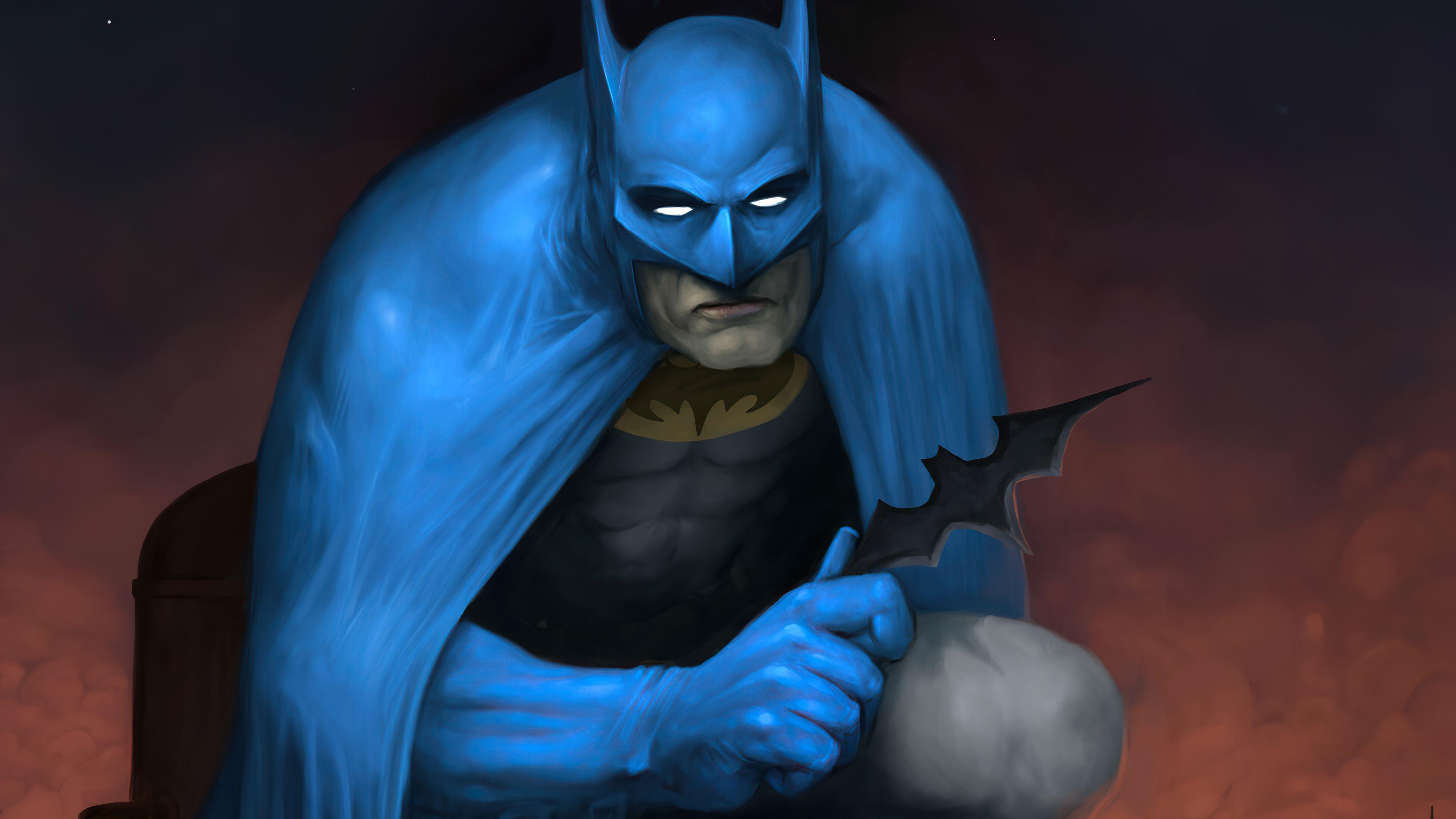 blue batman pop
