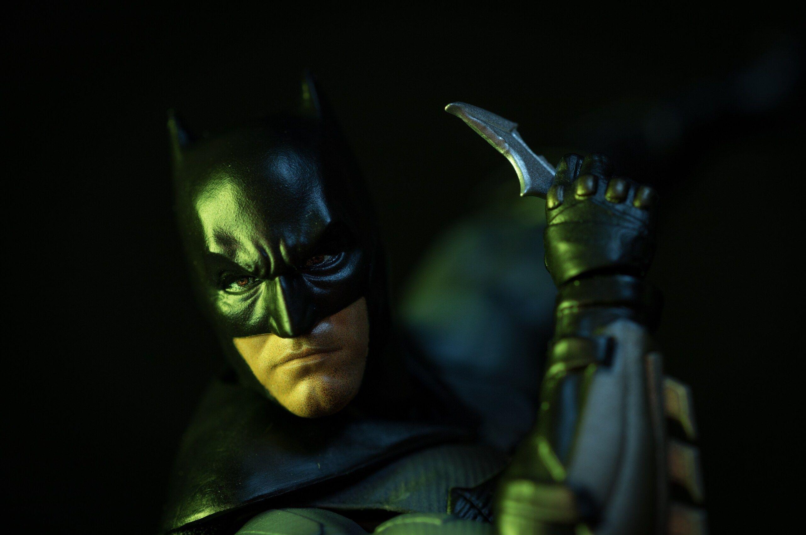 2560x1700 Batman Holding Bat Sign Chromebook Pixel HD 4k Wallpaper, Image, Background, Photo and Picture