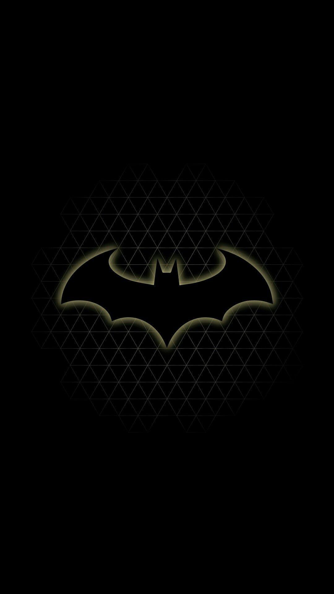 1080x1920 Batman Black Logo Android Wallpaper