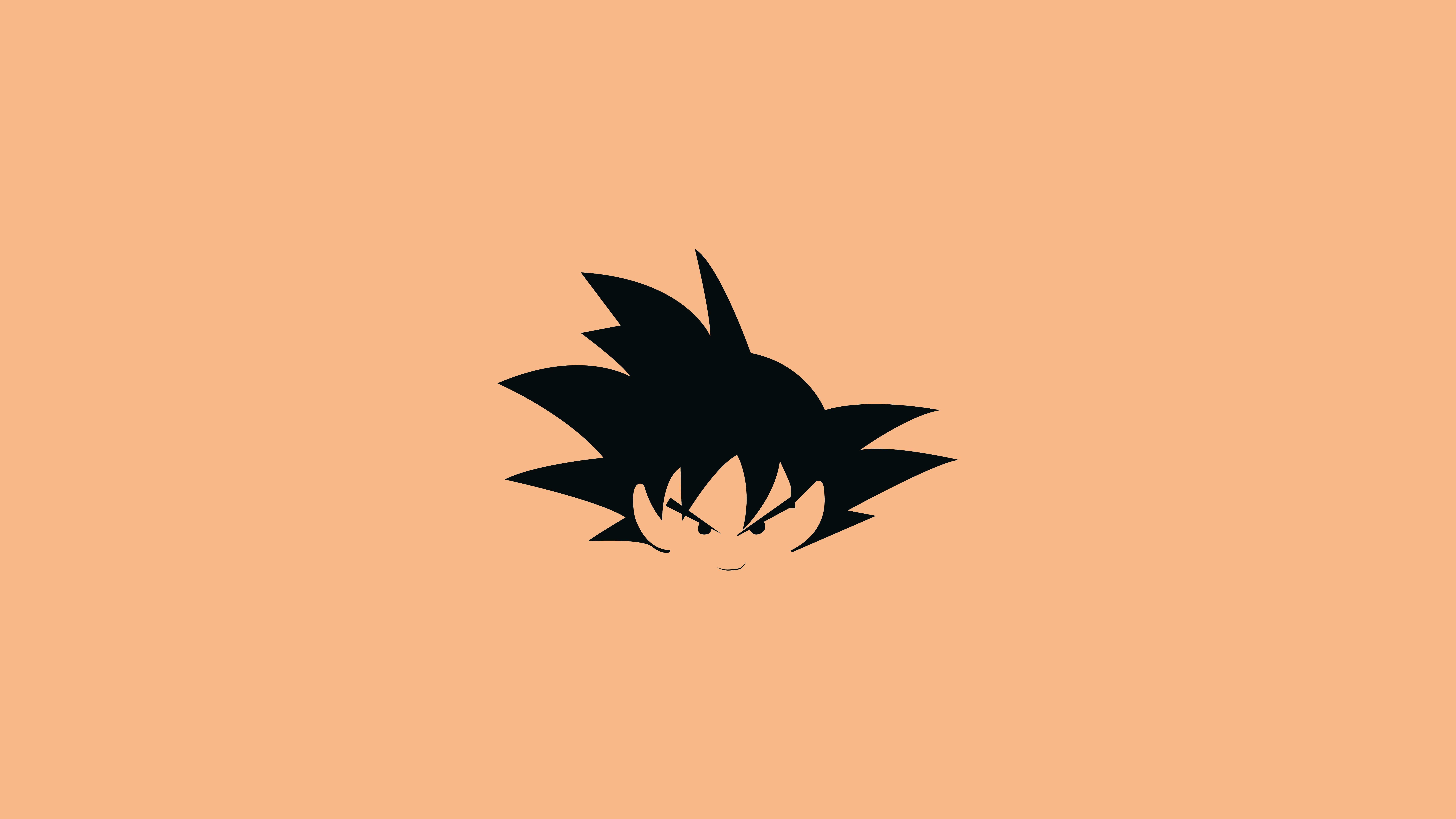 8000x4500 Goku Flat Minimal 8k Wallpaper, HD Anime