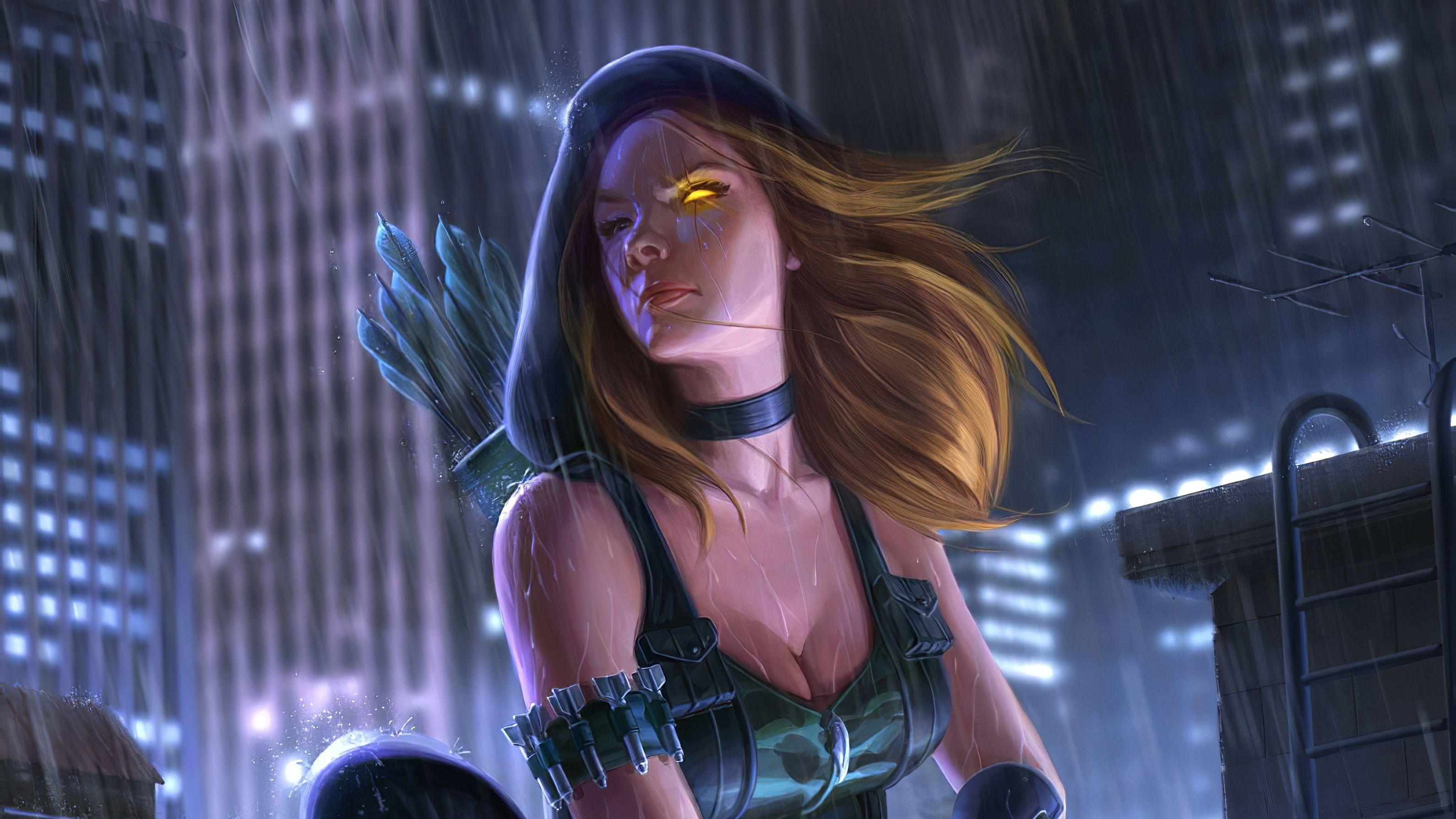 3180x1789 Green Arrow Girl, HD Sports, 4k Wallpaper, Image, Background, Photo and Picture