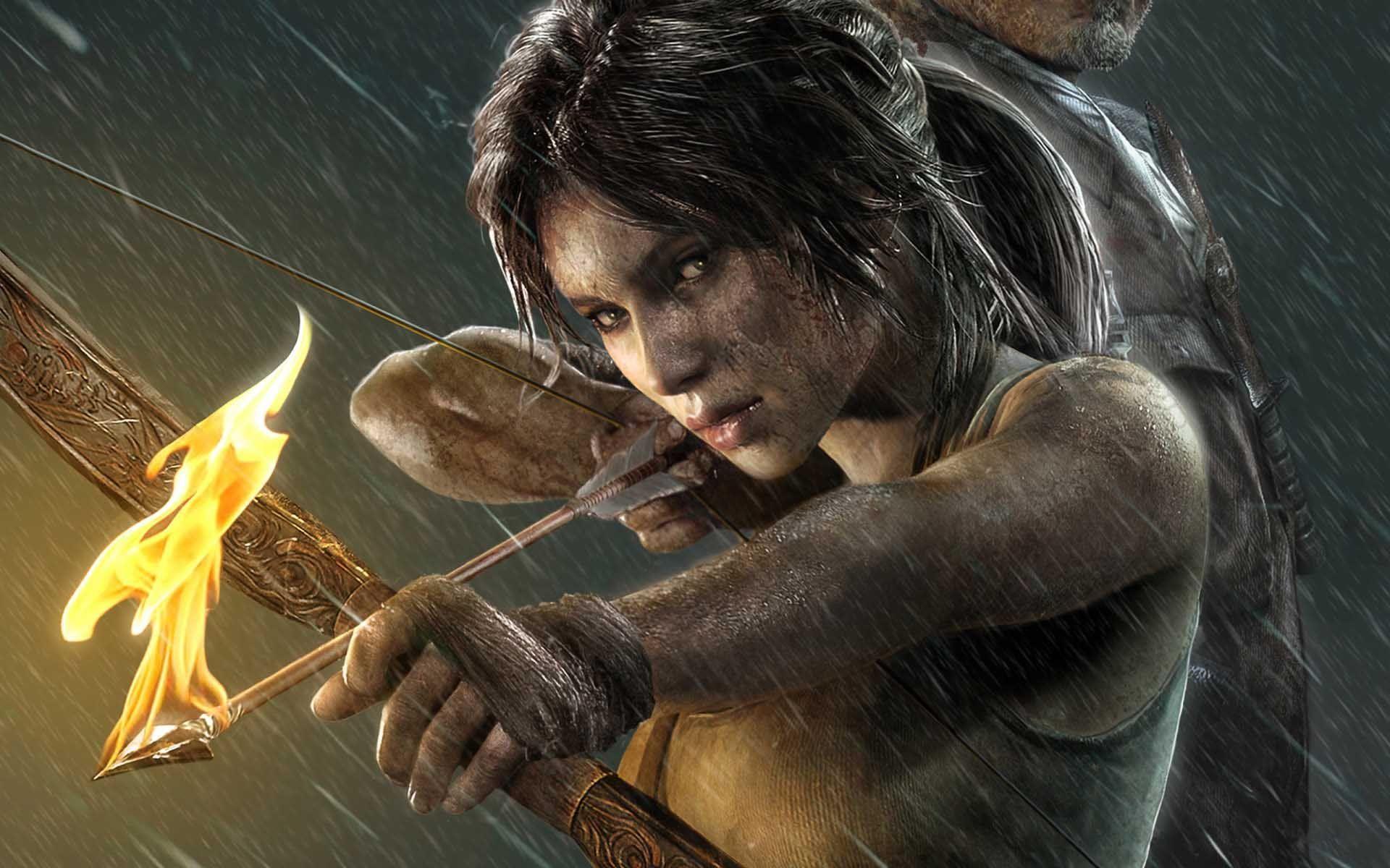 1920x1200 Girl With The Arrow HD. HD Games Wallpaper for Mobile and Desktop