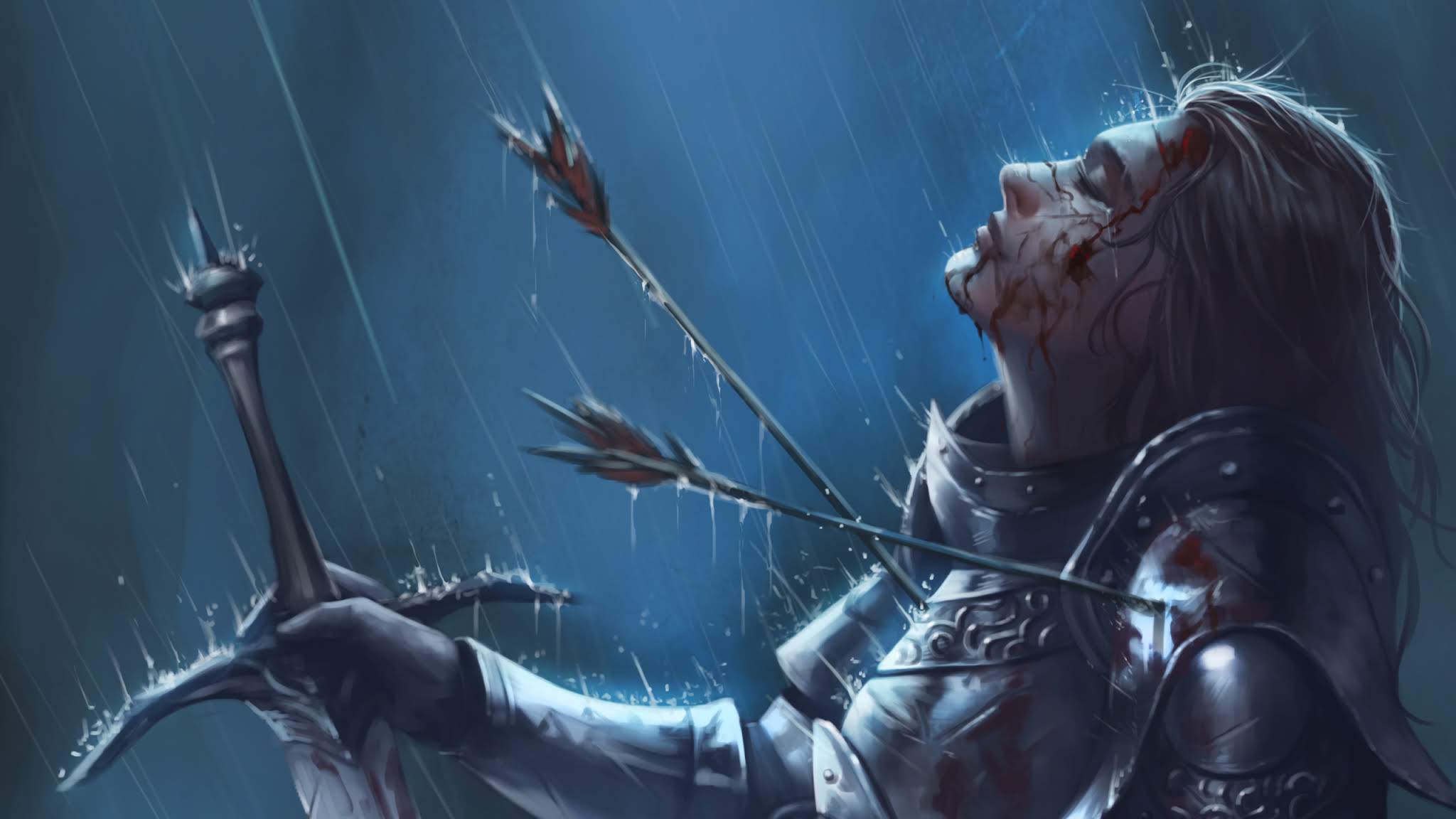 2048x1152 Warrior Girl Killed