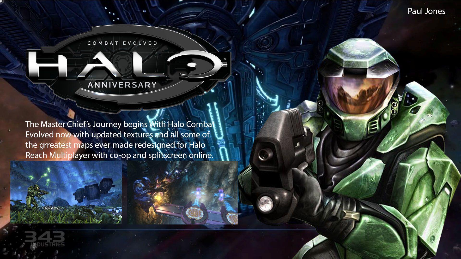 1920x1080 Custom Halo CEA wallpaper design, Paul Jones