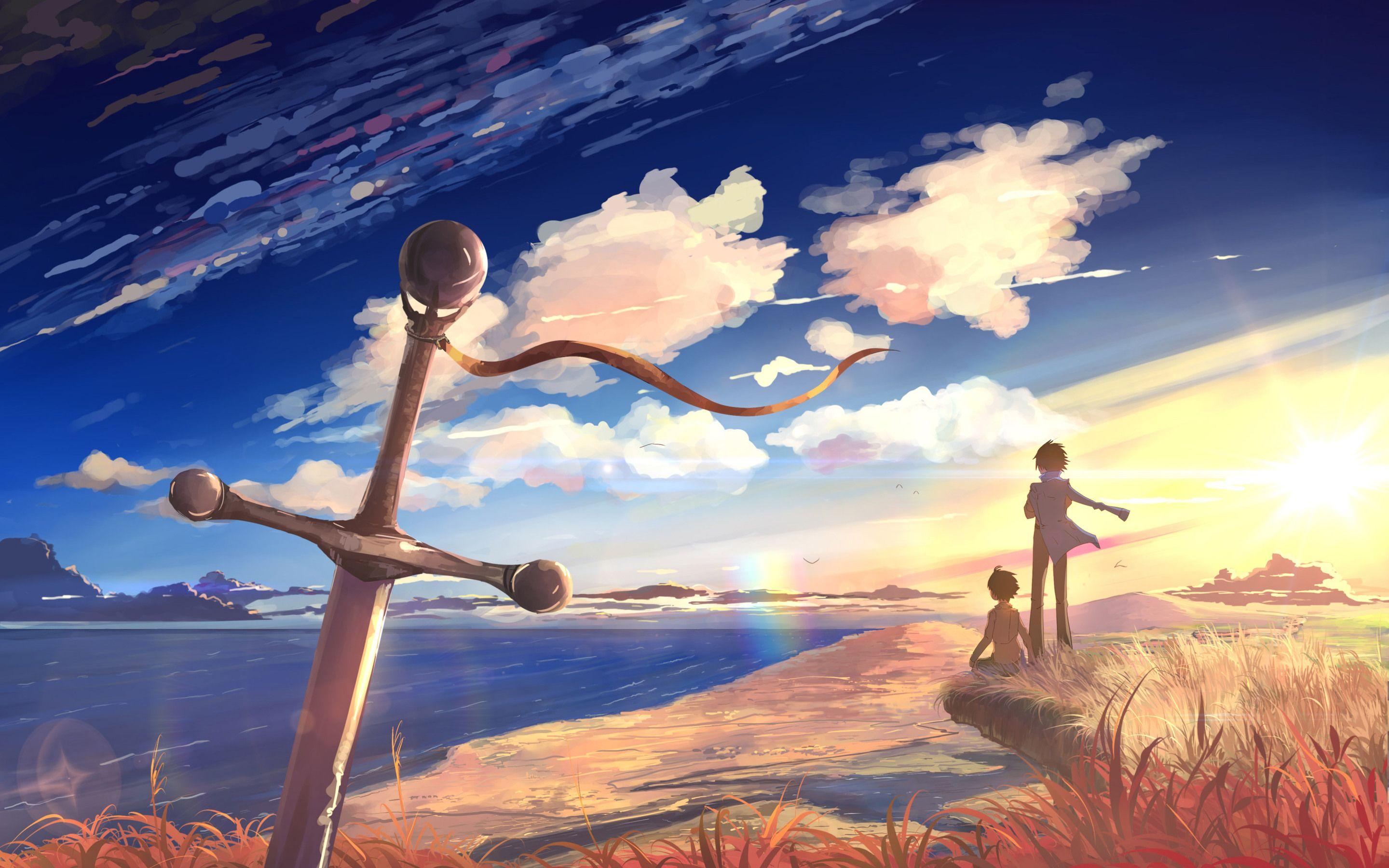 2880x1800 Anime Original Art Macbook Pro Retina HD 4k Wallpaper, Image, Background, Photo and Picture