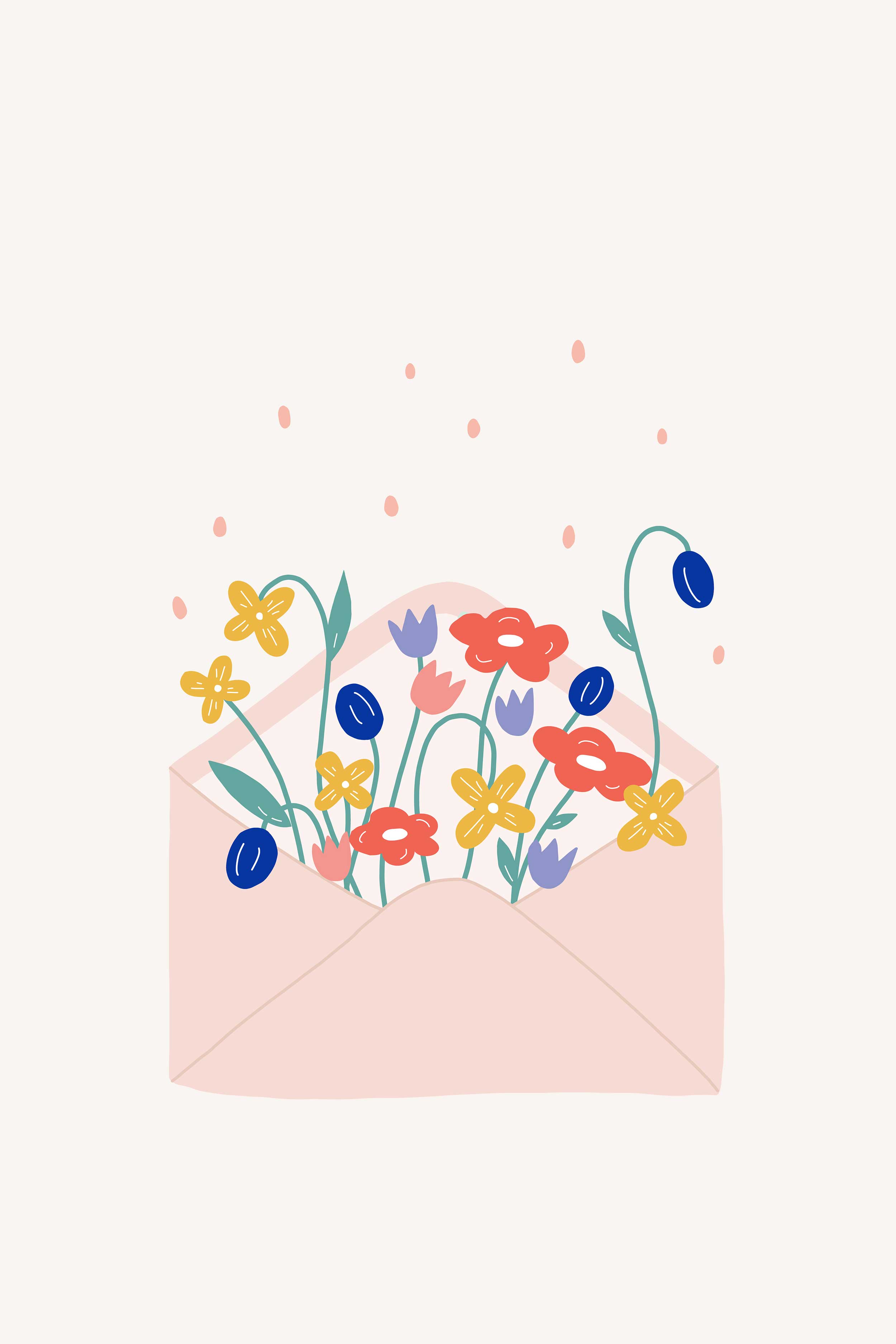 2500x3750 Petal post desktop, tablet and phone wallpaper
