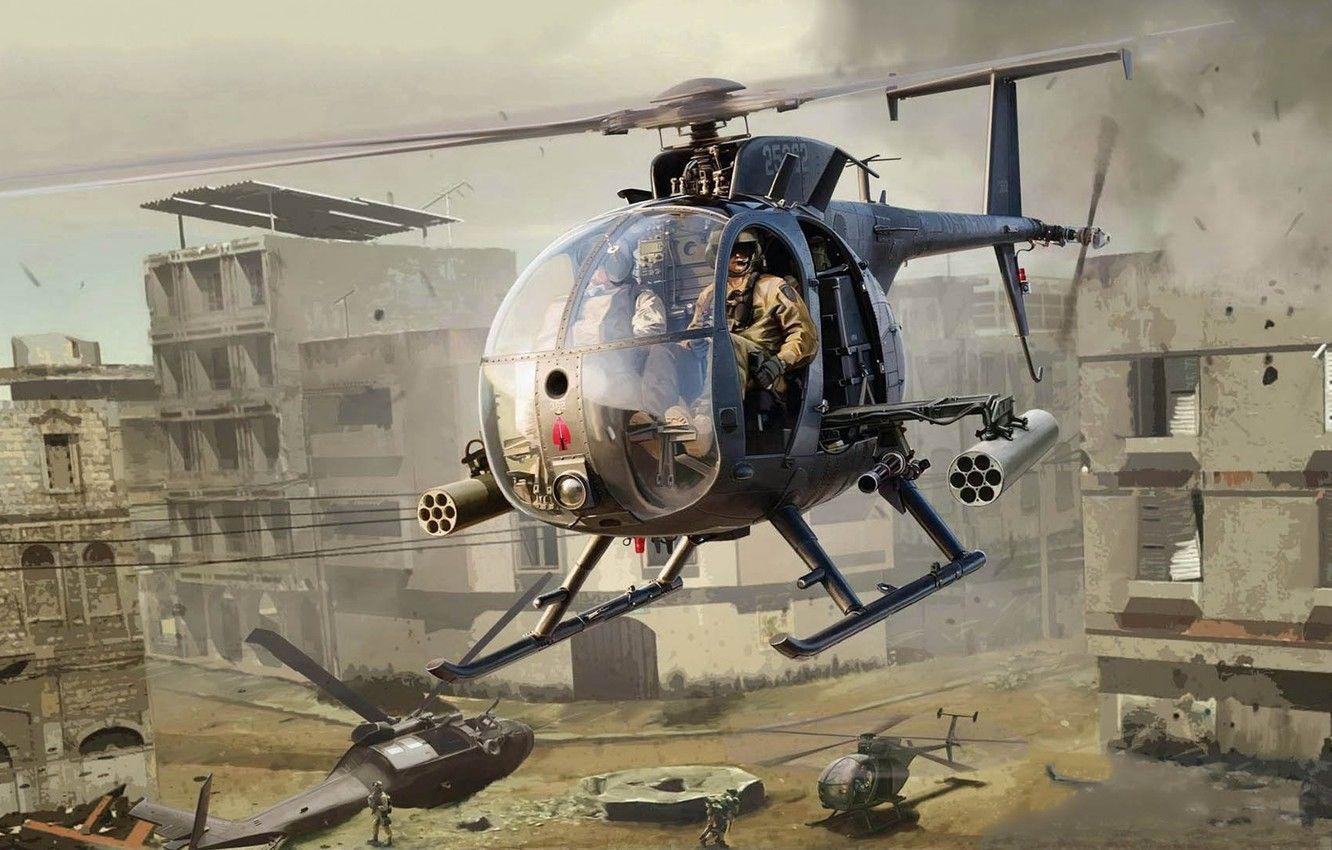 1332x850 Wallpaper Helicopter, Little Bird, Improved Special Operations, AH 6J Image For Desktop, Section авиация