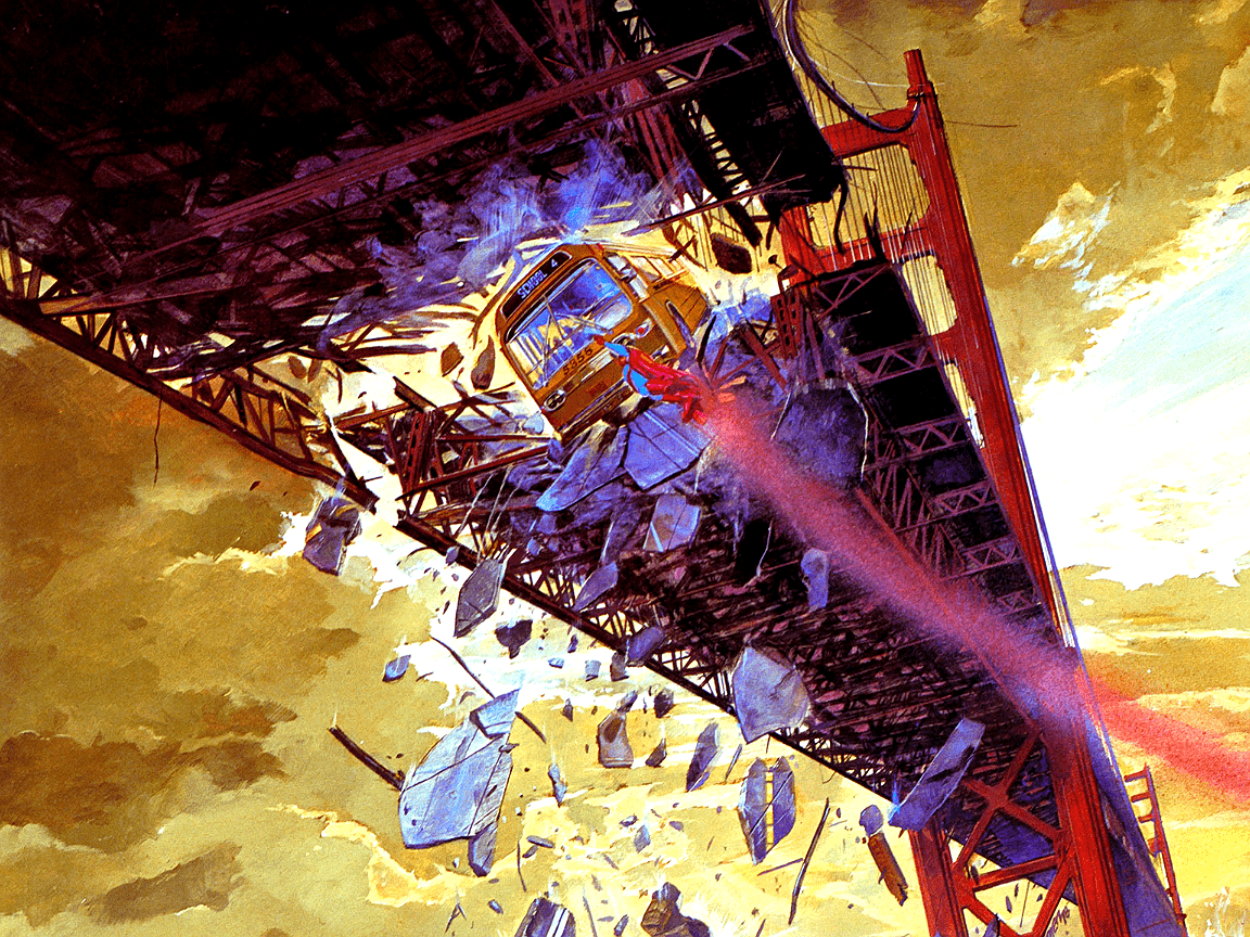 1152x864 The Art of Superman: the movie desktop PC and Mac wallpaper