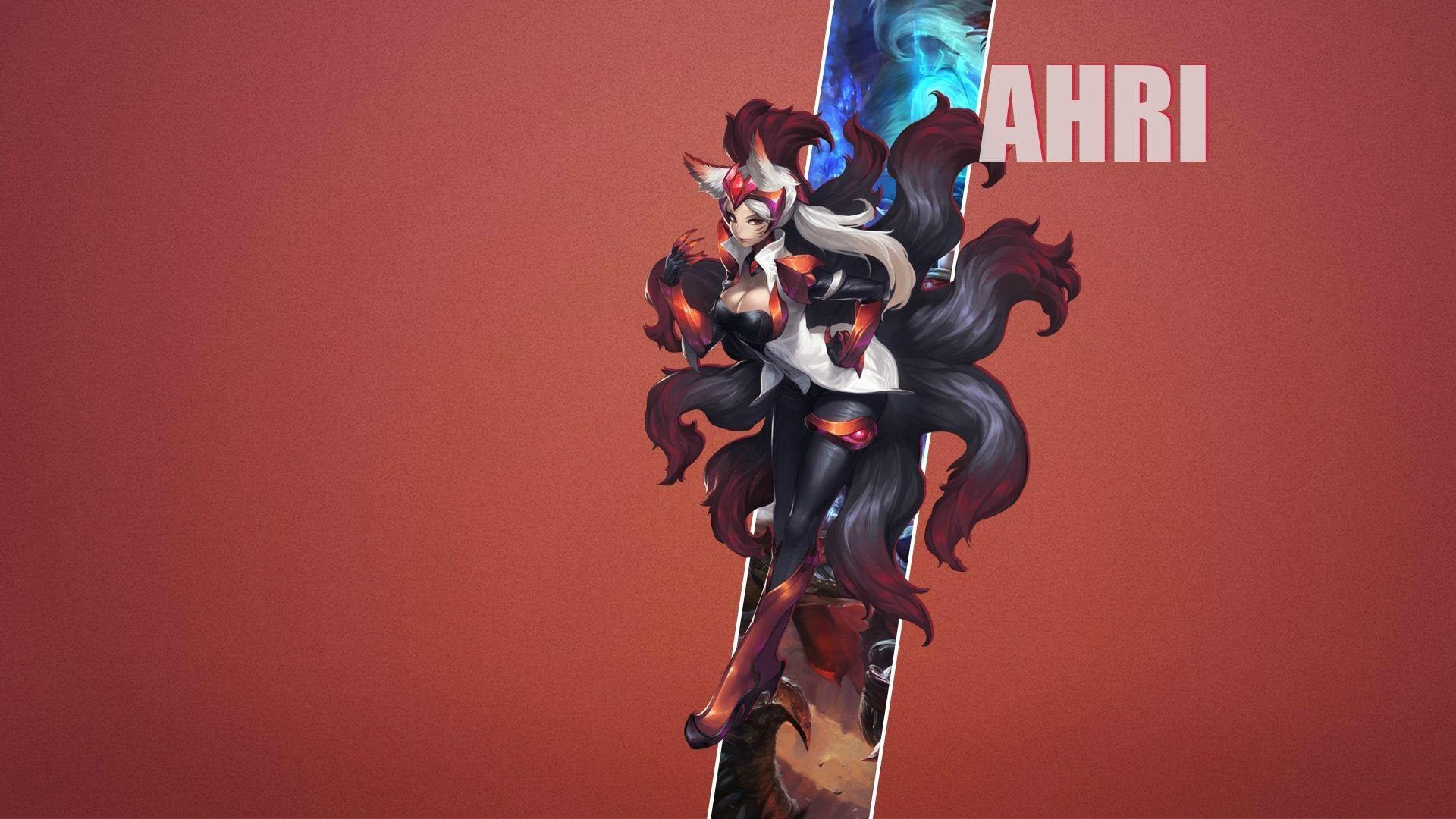 1920x1080 Challenger Ahri Wallpaper (Original art by dixneuf)