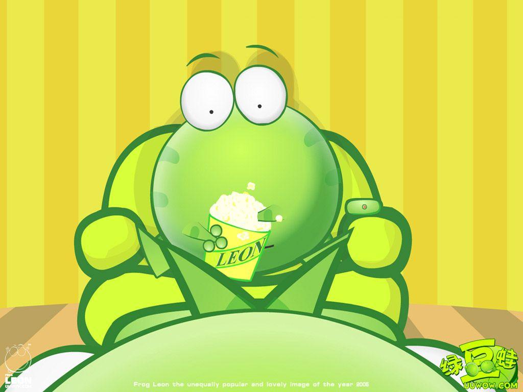 1024x768 Mung bean frog wallpaper 7727 illustration wallpaper