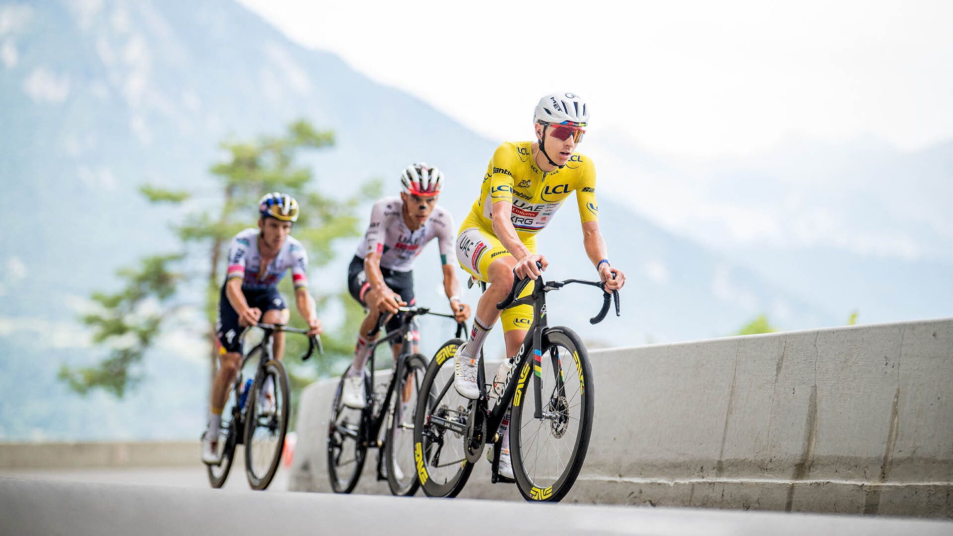 1920x1080 TDF: Richard Carapaz emerging as Tadej Pogacar's top polka dot challenger