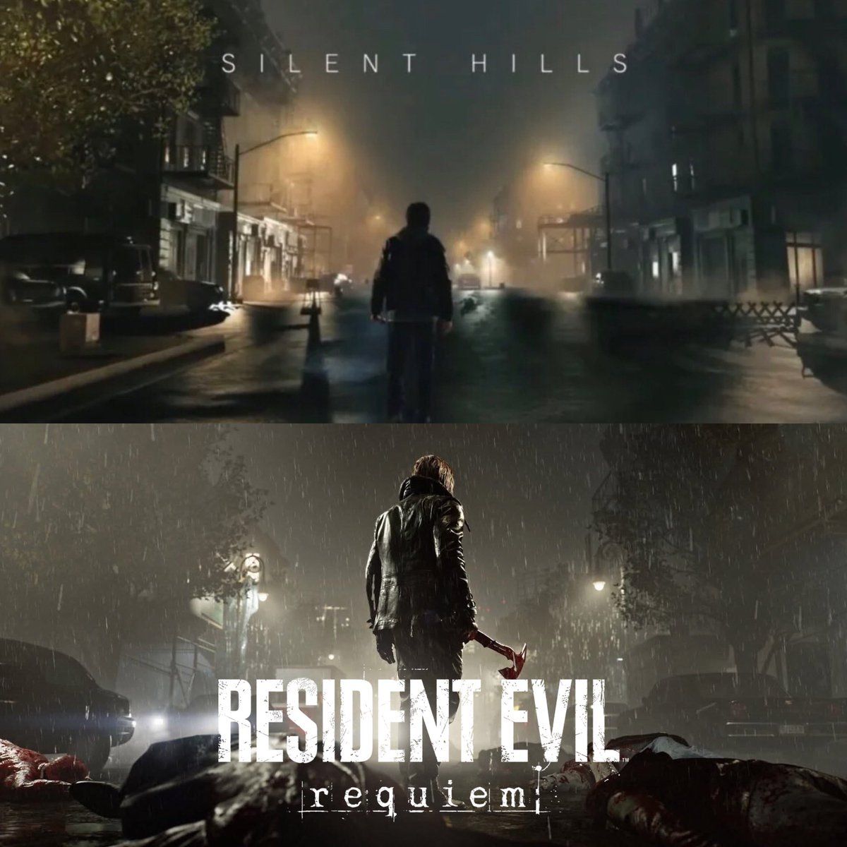 1200x1200 Silent Hills P.T(2014)/resident evil requiem (2026)