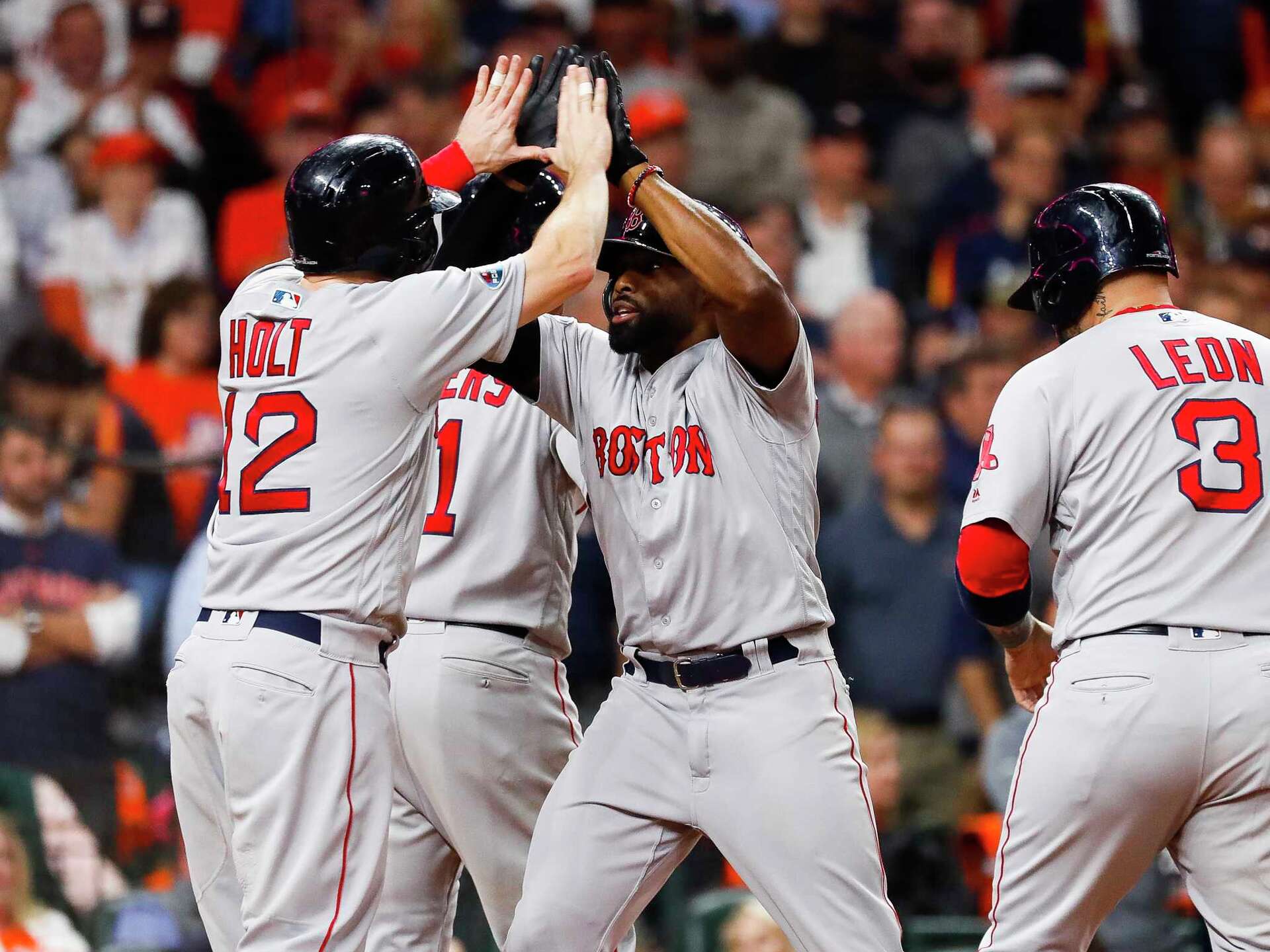 1920x1440 Red Sox's Jackie Bradley Jr. again sinks Astros with big hit