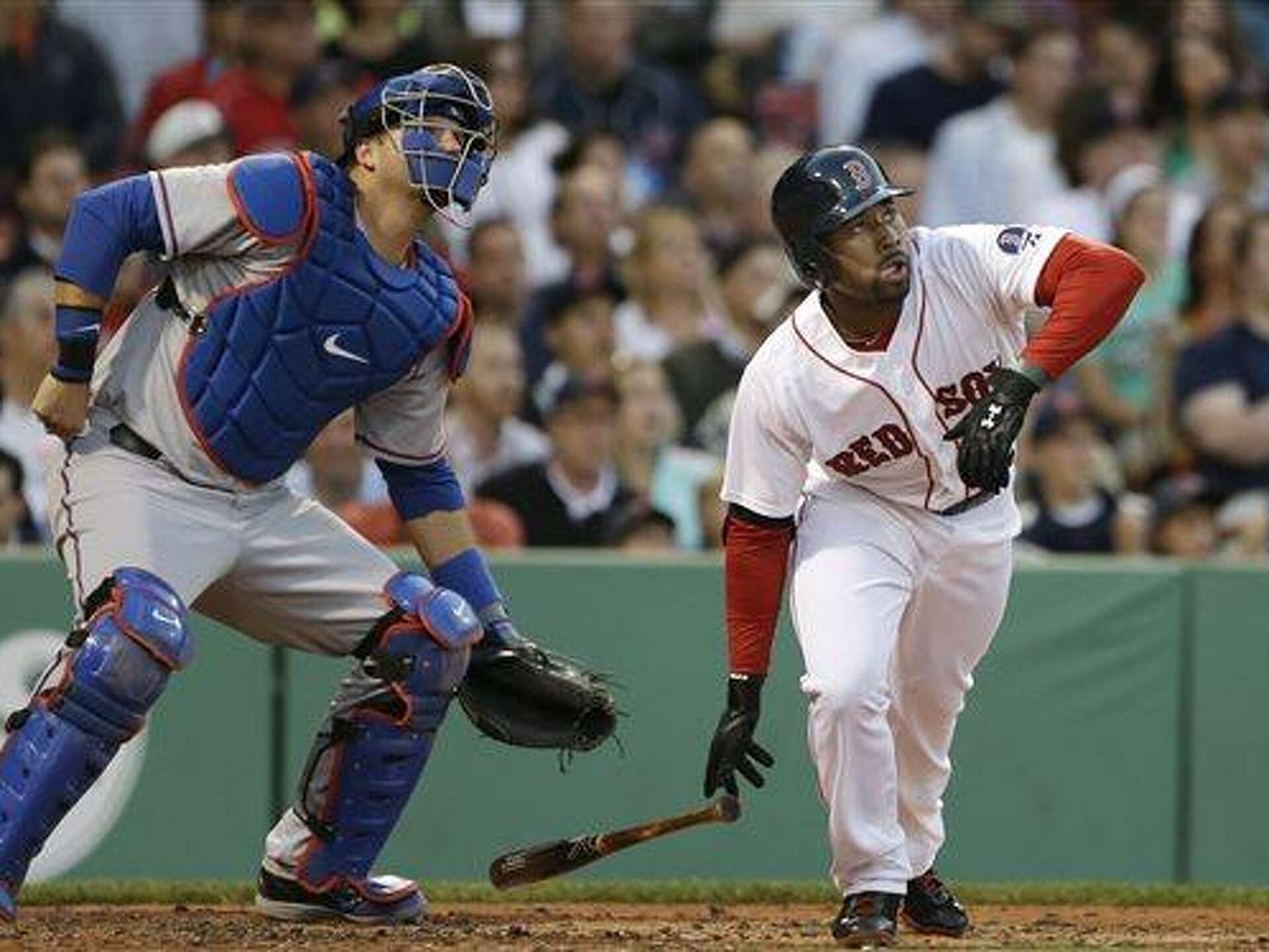 1920x1440 RED SOX: Rookie Jackie Bradley Jr. hits first career HR in rout of Rangers