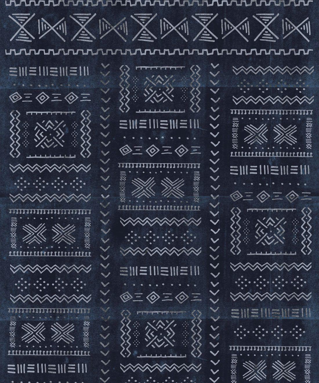 1100x1318 Tribal Mud Wallpaper, Rich Tones & Rugged Textures