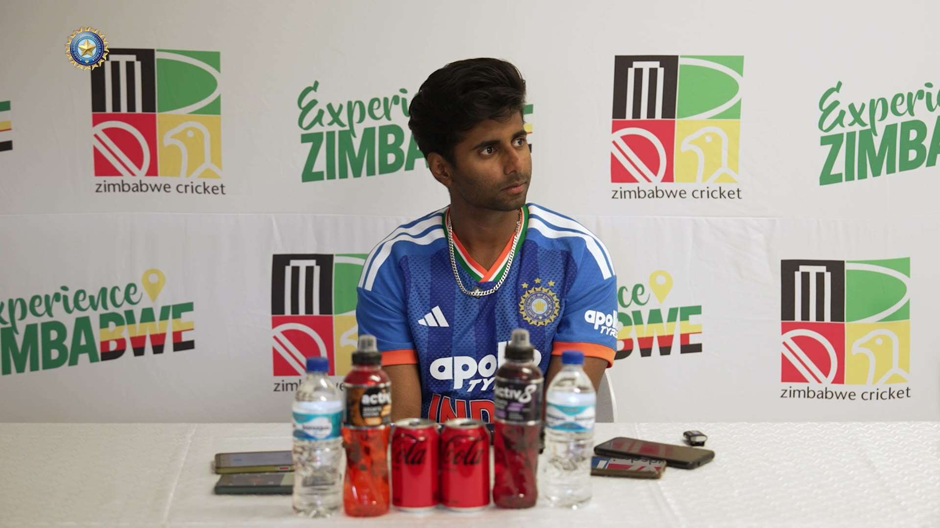 1920x1080 India pacer Mayank Yadav addresses media following the first T20I against Zimbabwe