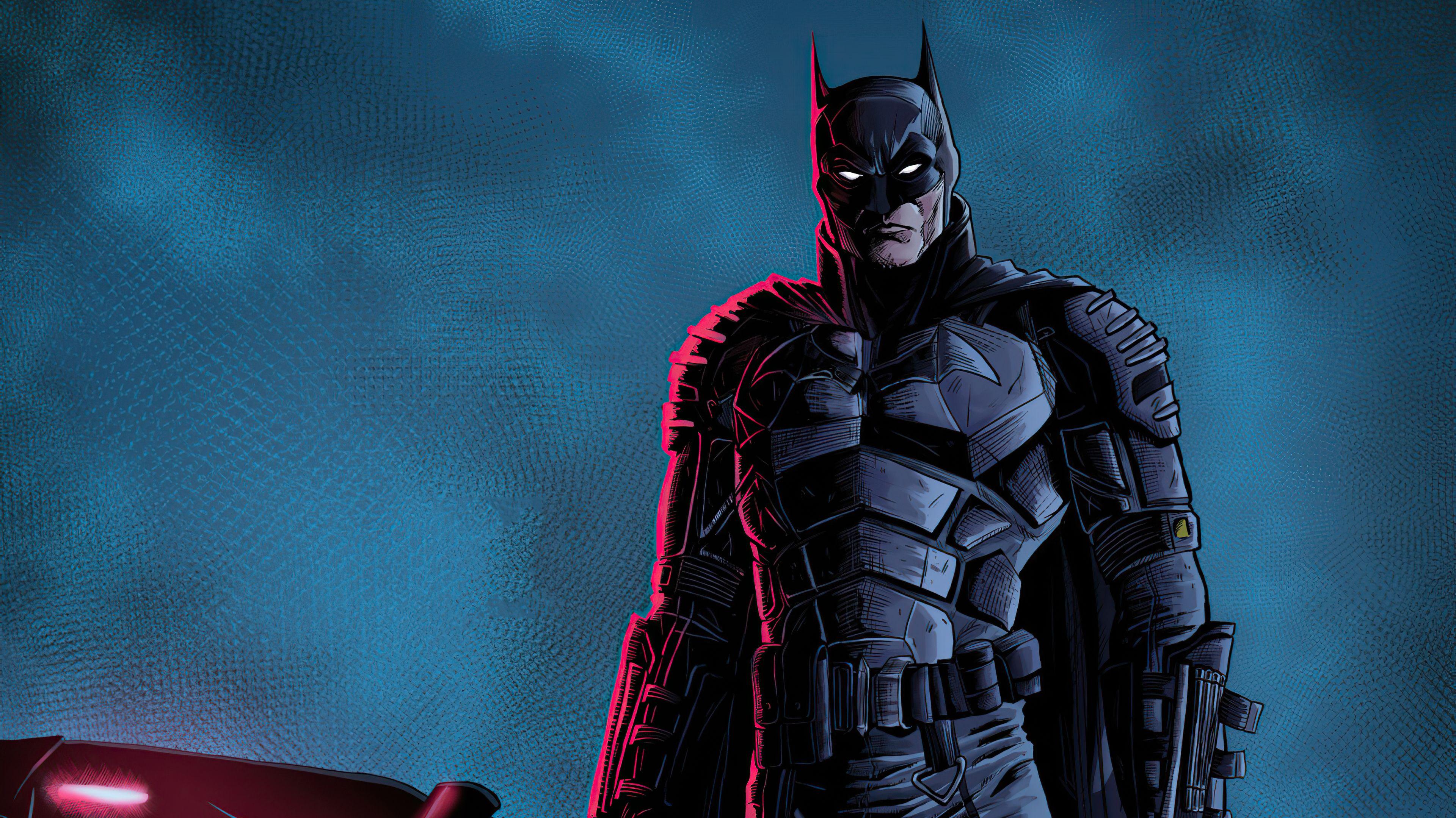 3840x2160 New Batman Illustration 2020 Wallpaper, HD Superheroes 4K Wallpaper, Image, Photo and Background