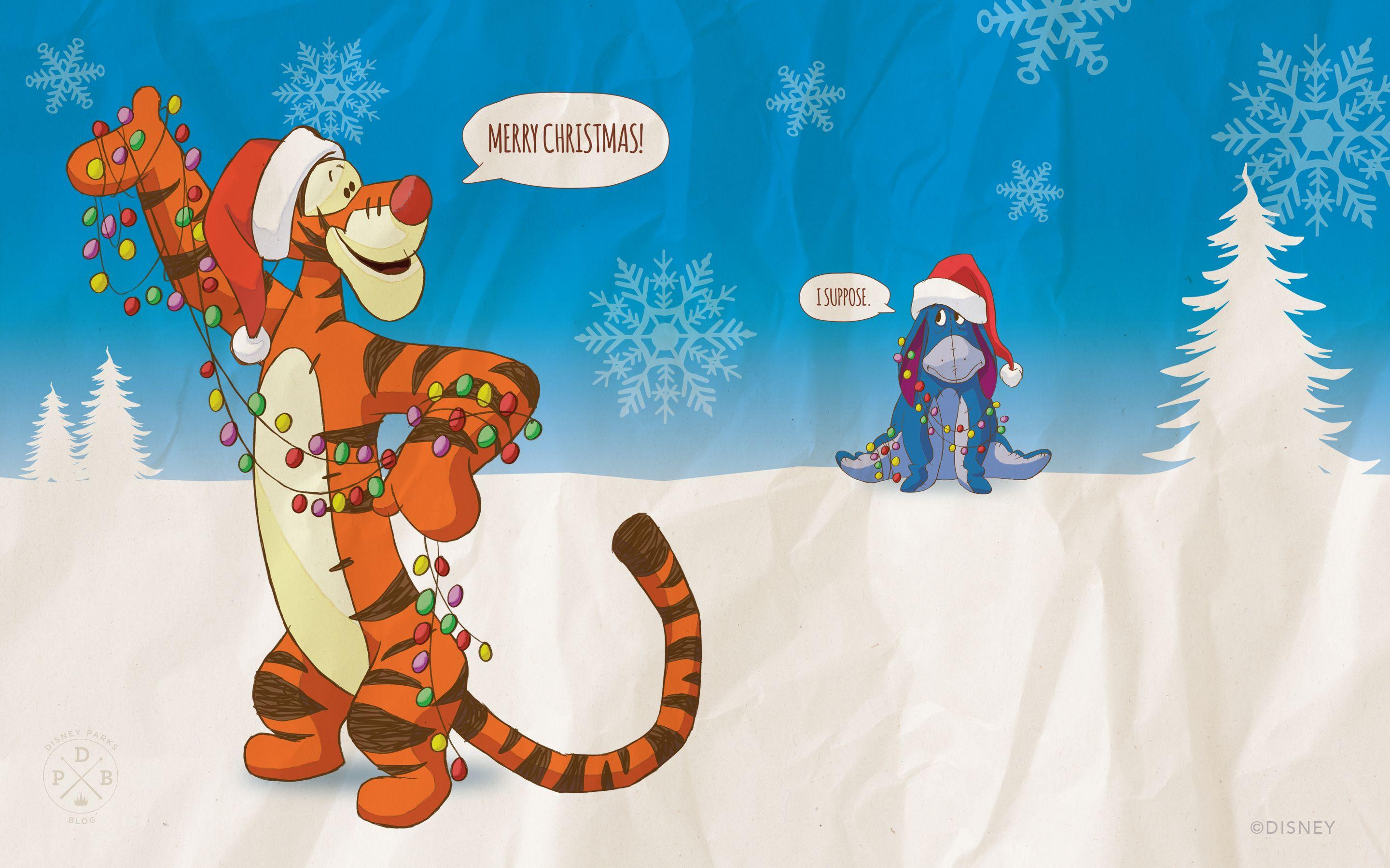 2880x1800 Tigger 2018 Holiday Wallpaper