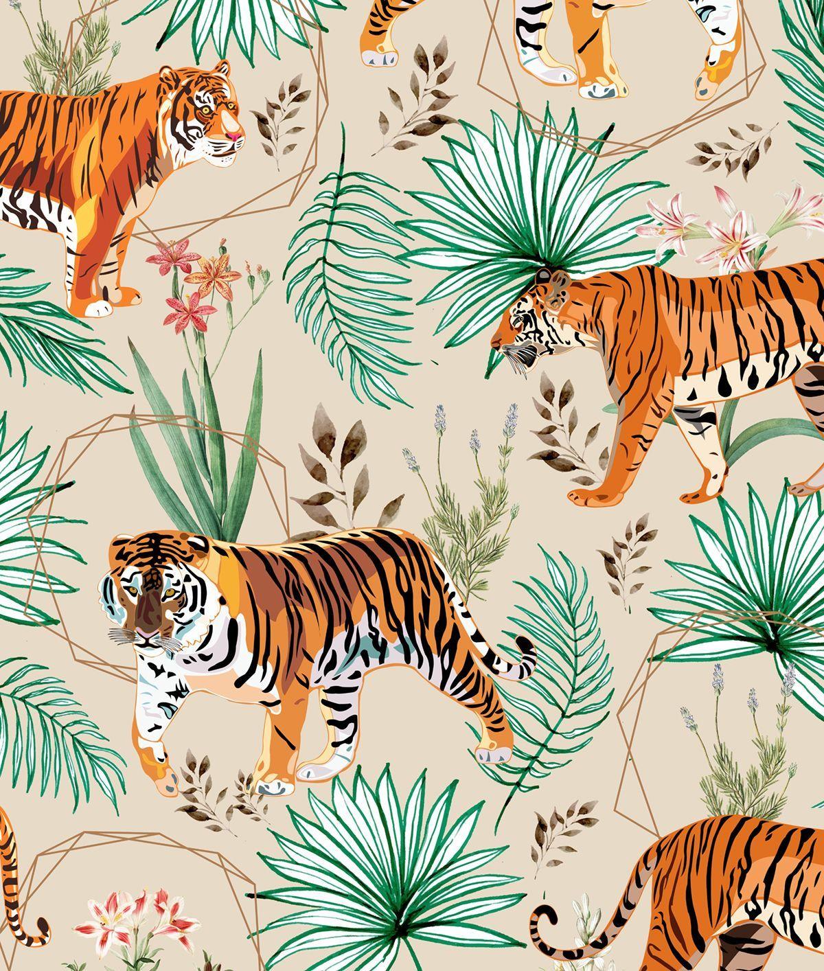 Aesthetic Tiger Wallpapers Top Free Aesthetic Tiger Backgrounds