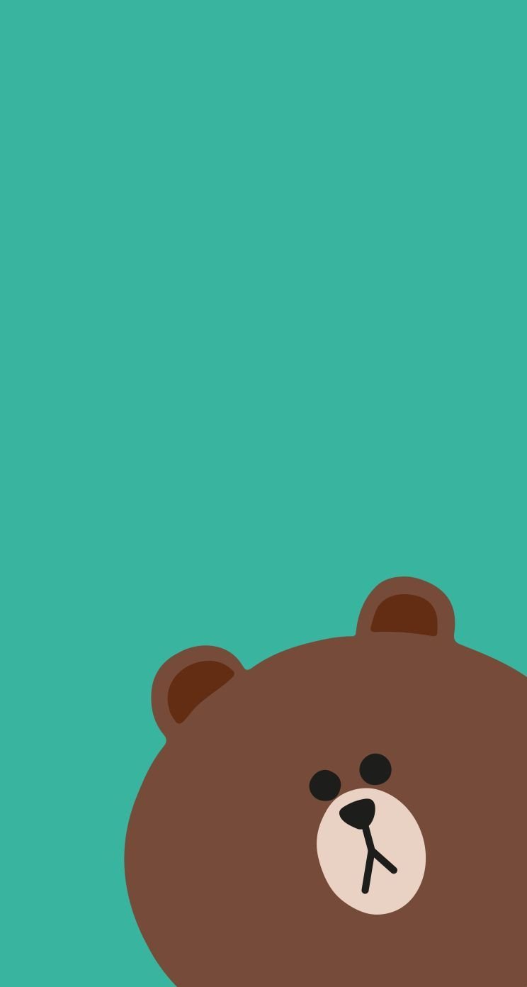 744x1392 Hình nền những chú gấu dễ thương