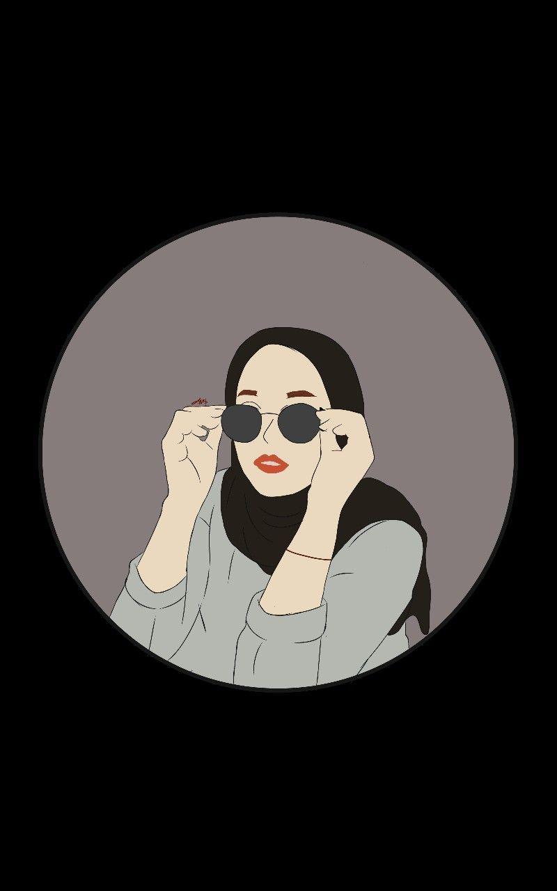 800x1280 Hijab drawing