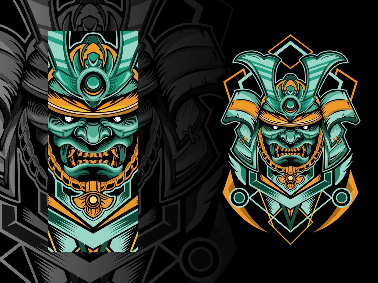 1600x1200 Samurai warior by faisal amin on Dribbble
