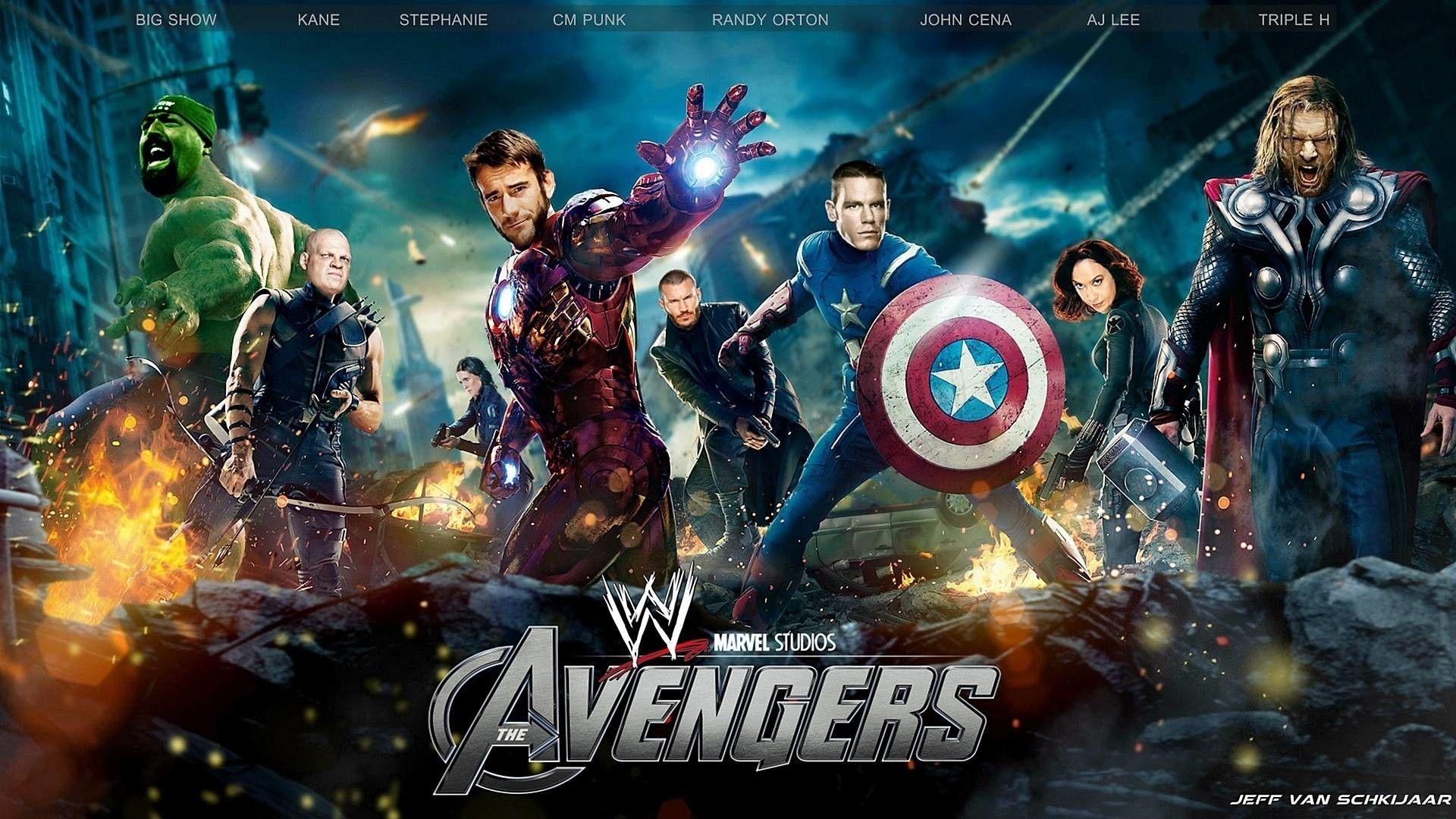 1920x1080 WWE Wallpaper 2018