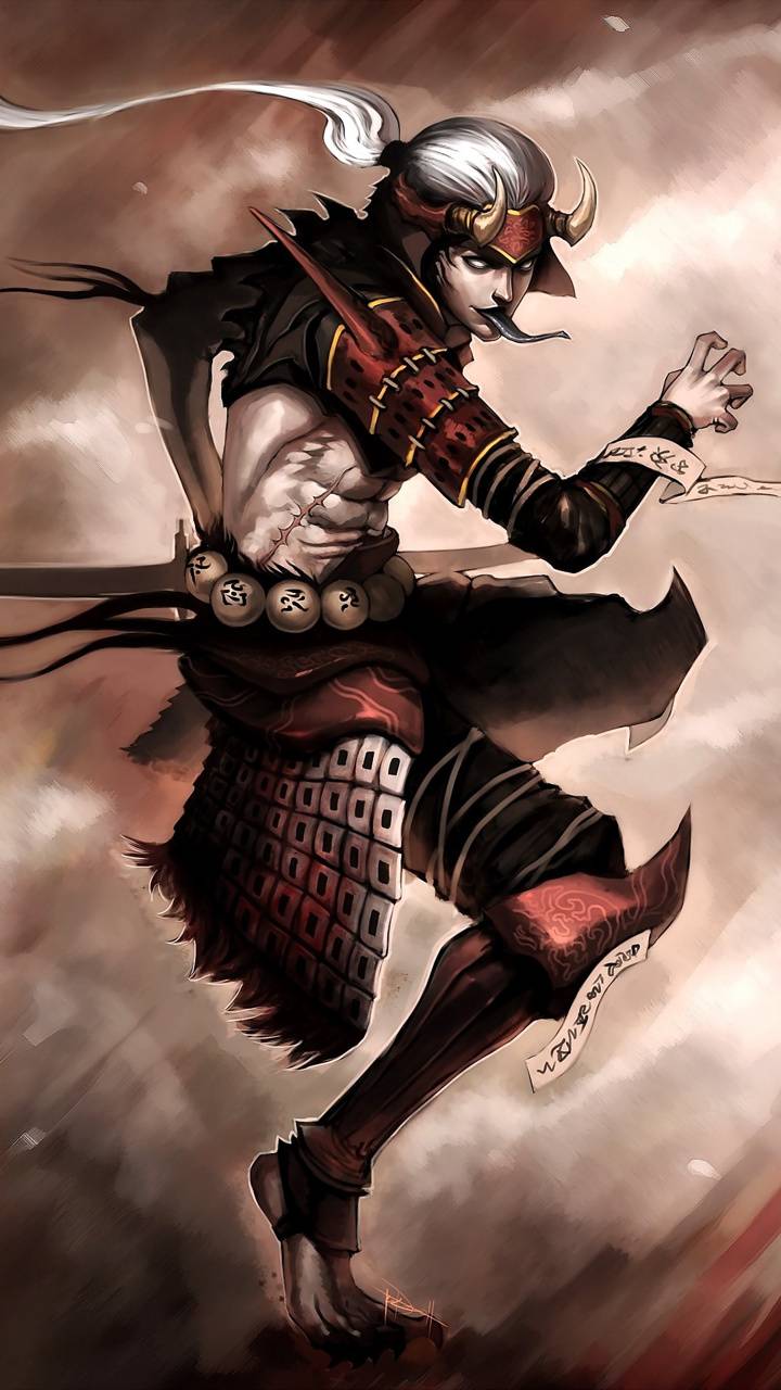 720x1280 Demon Warrior wallpaper