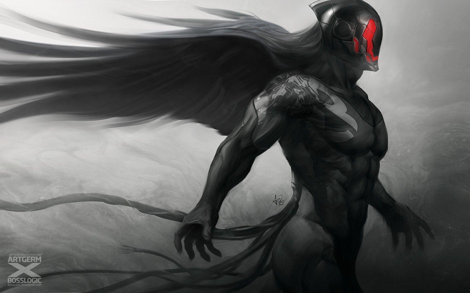 1920x1200 #demon, #fantasy art, #Artgerm, #warrior, #concept art, wallpaper. Mocah.org HD Wallpaper