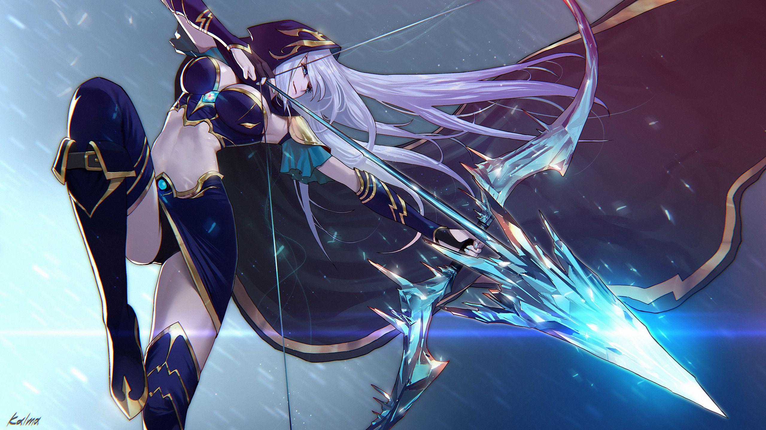2560x1440 Free download Ashe LoL Wallpaper [2560x1440] for your Desktop, Mobile & Tablet. Explore Ashe Wallpaper. Ashe Wallpaper, League of Legends Ashe Wallpaper