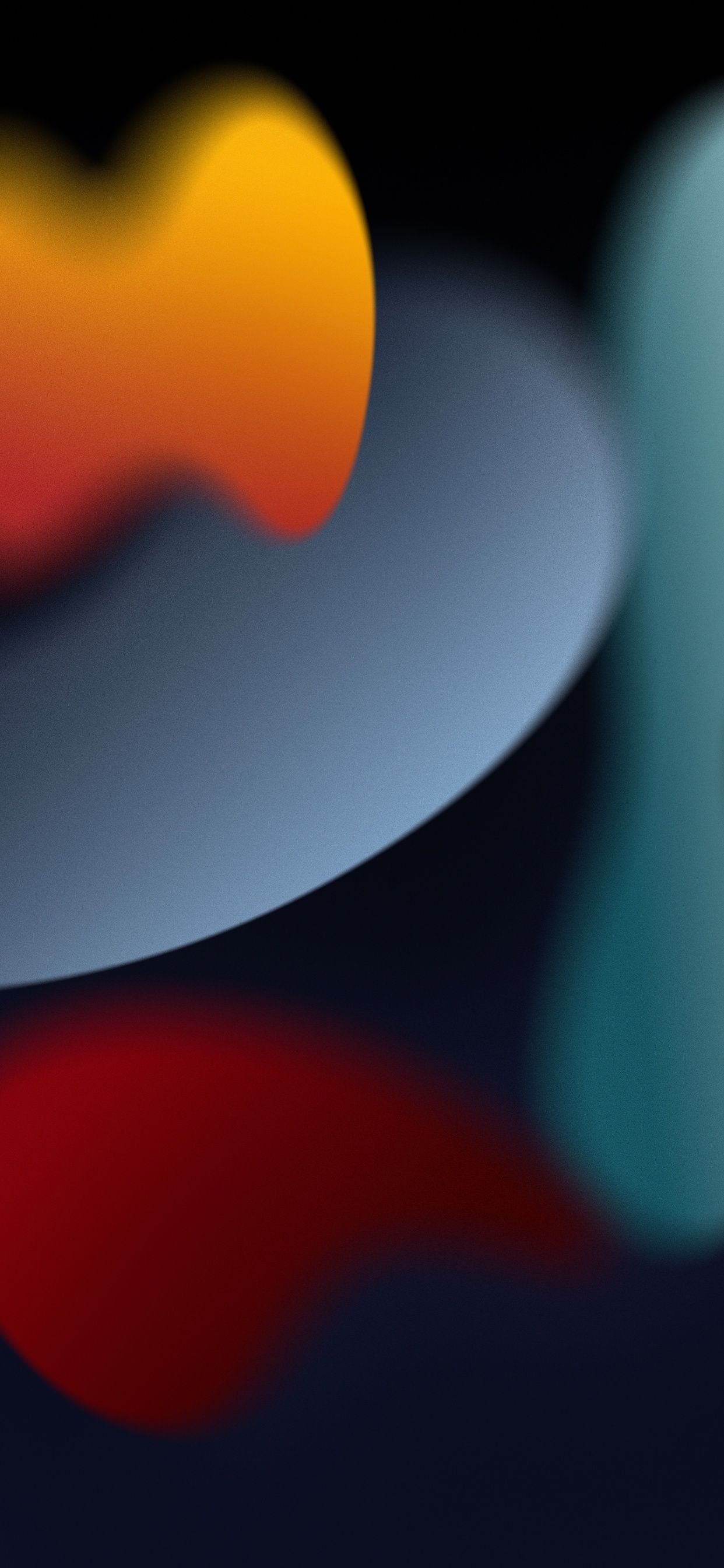 1242x2688 iOS 15 Wallpaper 4K, Stock, Dark Mode, iPadOS 15